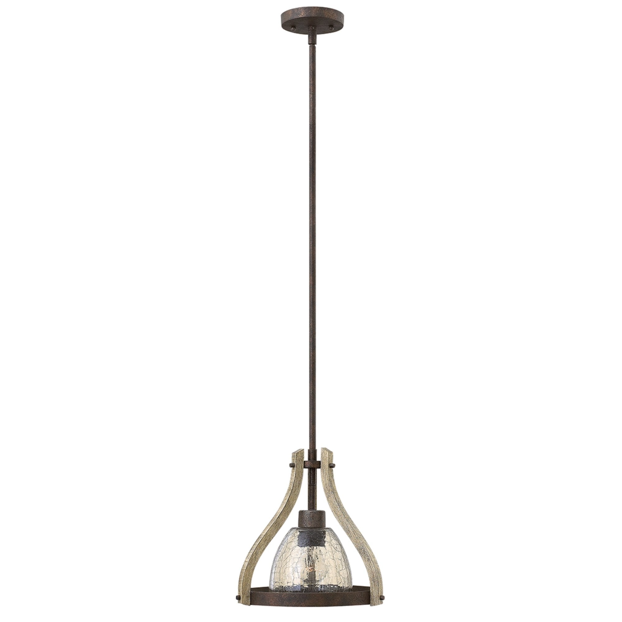 Hinkley Middlefield Single Mini Pendant  - Iron Rust