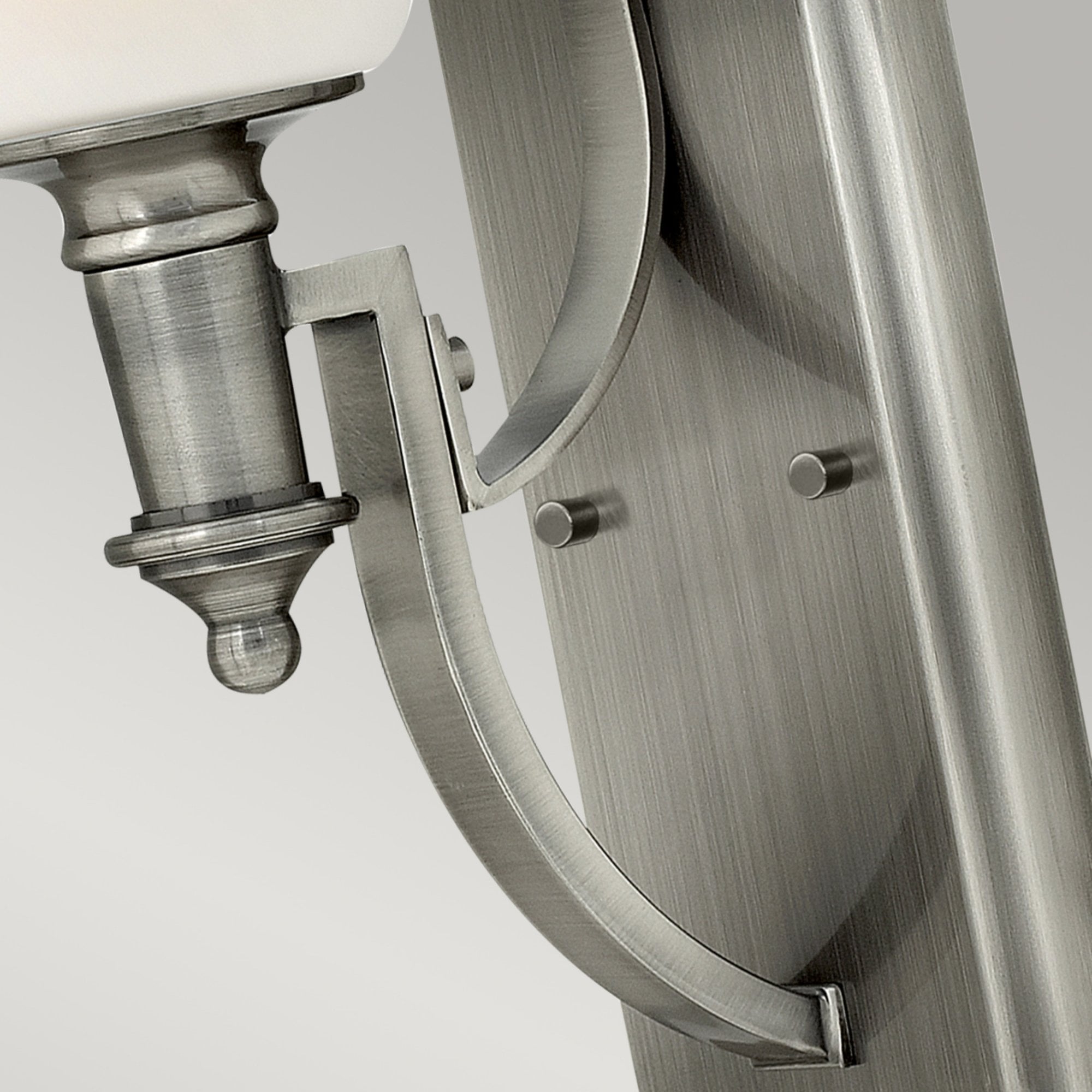Hinkley Truman Single Wall Light - Antique Nickel