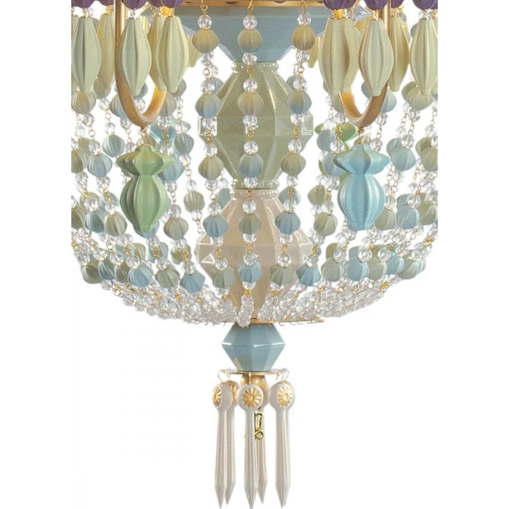 Lladro Winter Palace 12 Light Chandelier - C√¥te d'Azur