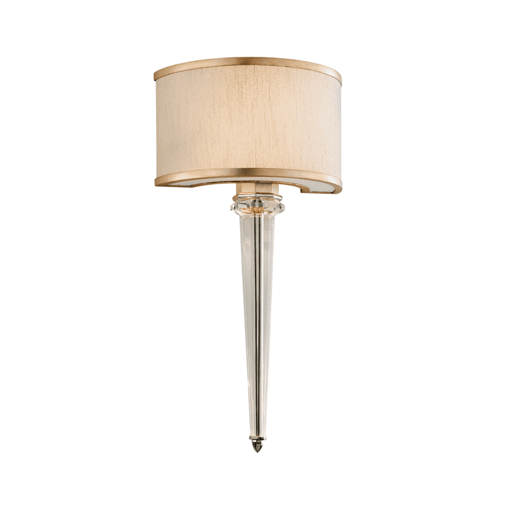 Corbett Harlow 2 Light Wall Sconce Light - Tranquility Silver Leaf