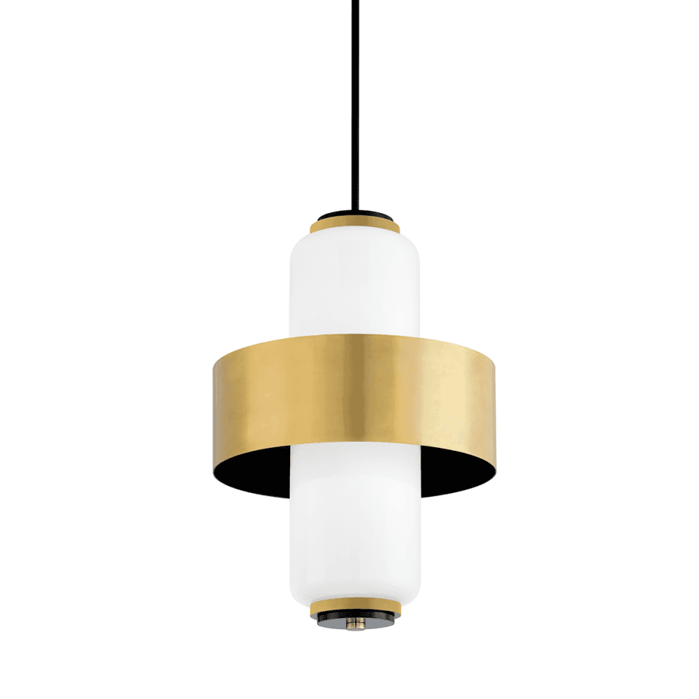 Corbett Melrose 4 Light Pendant - Vintage Brass
