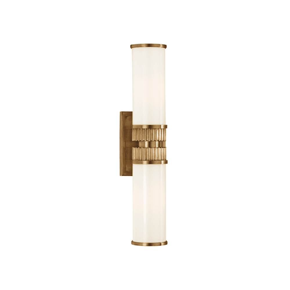 Hudson Valley Harper 2 Light Bath Bracket - Aged Brass
