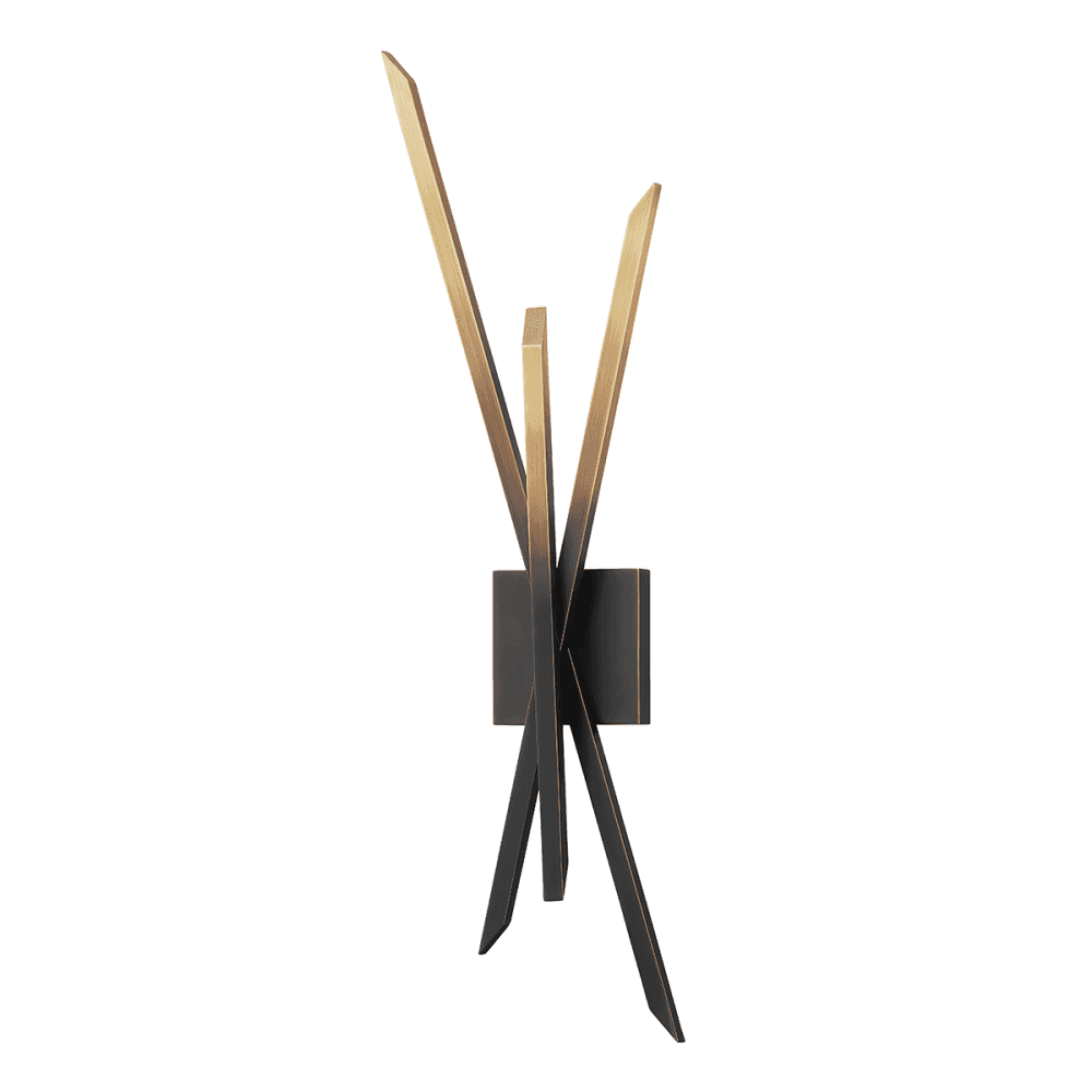 Hudson Valley Gansevoort LED Wall Sconce Light - Gradient Brass