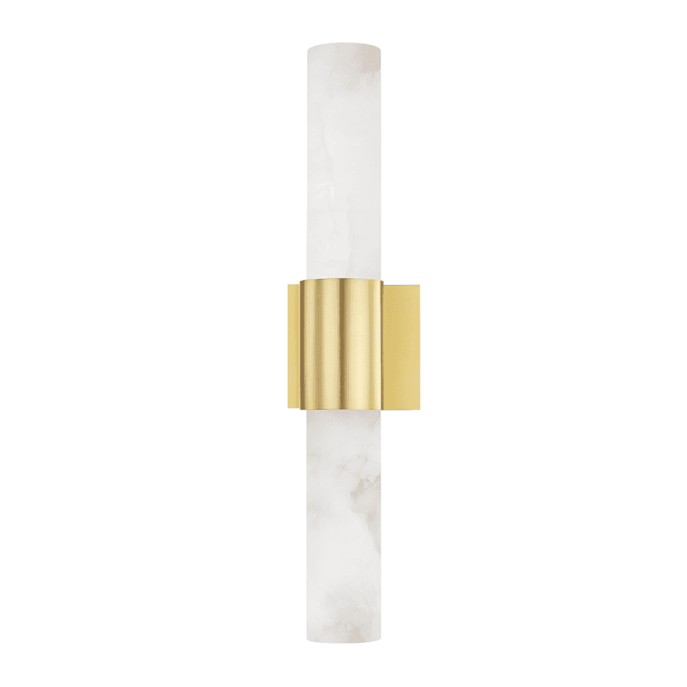 Hudson Valley Barkley 2 Light Wall Sconce Light - Aged Brass