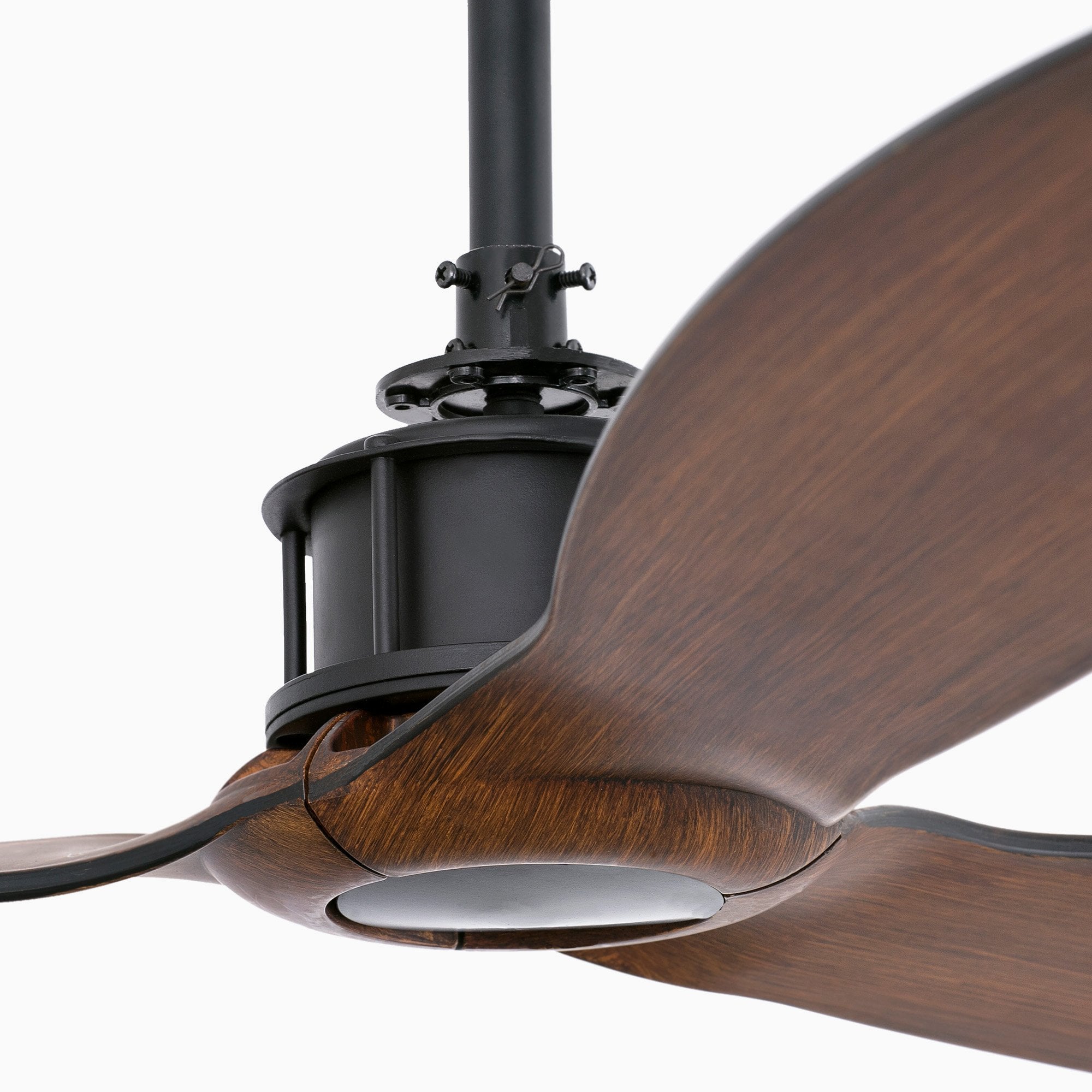 Faro Just Fan Medium Fan - DC Motor - Black & Wood