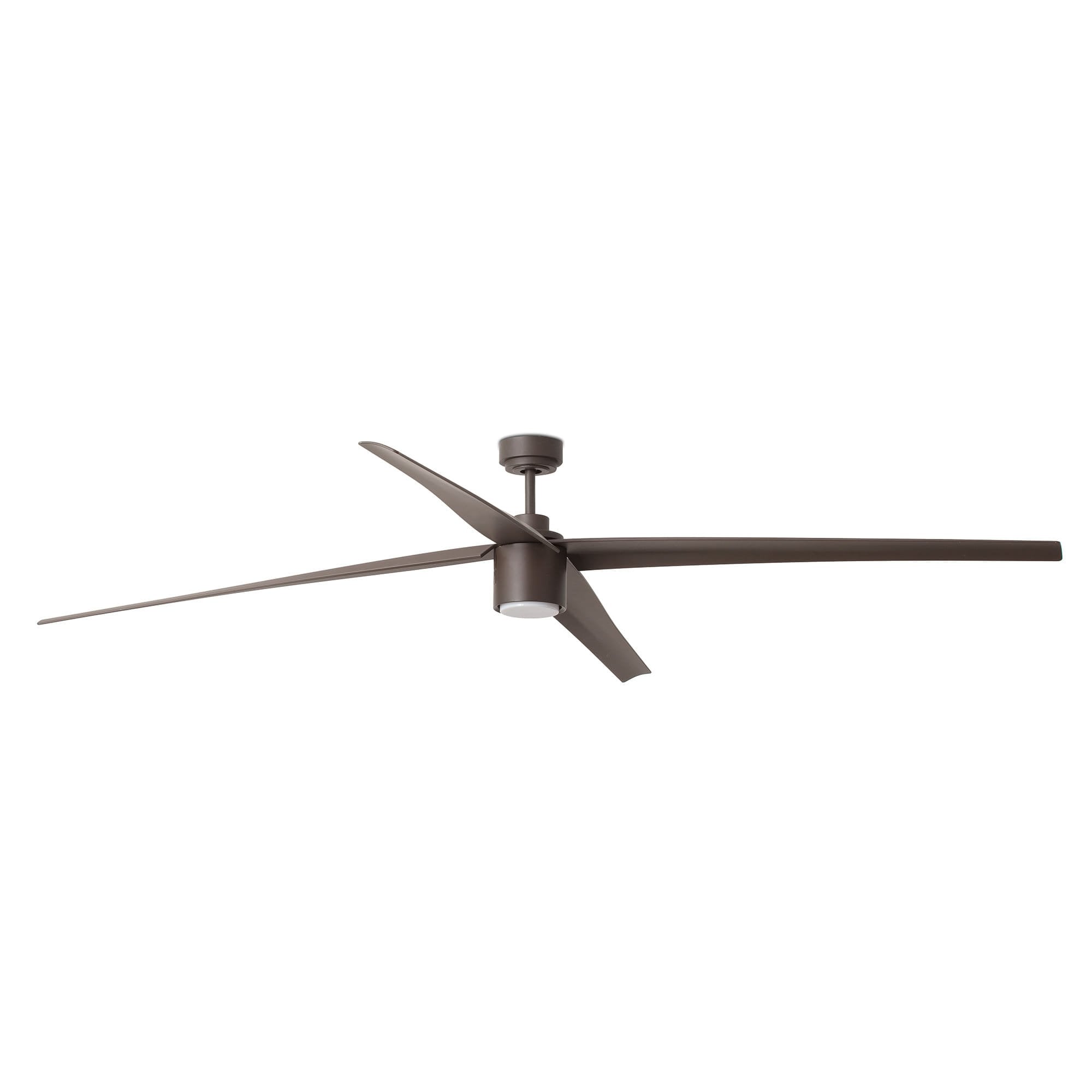 Faro Attos XXL LED Fan - DC Motor - Brown