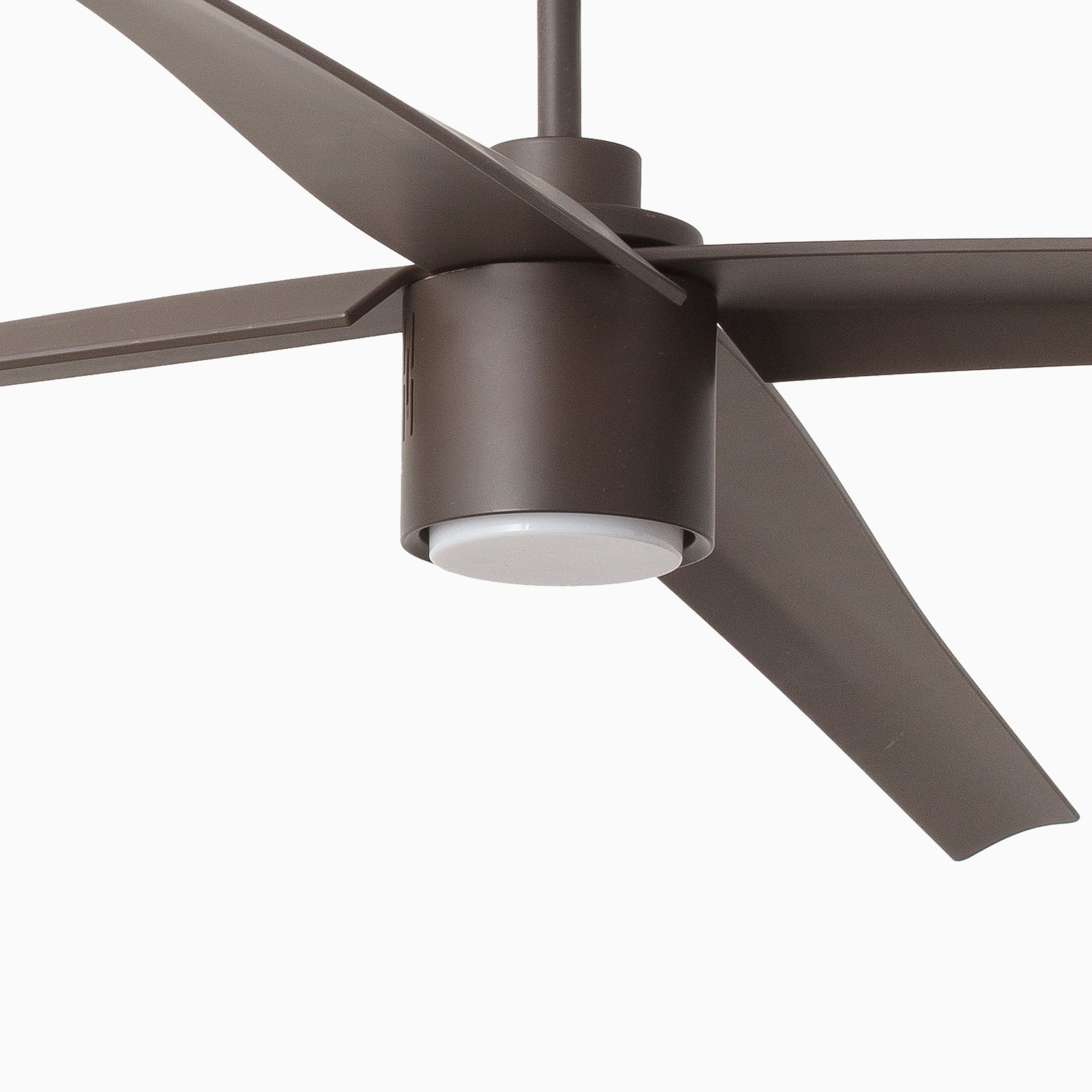 Faro Attos XXL LED Fan - DC Motor - Brown