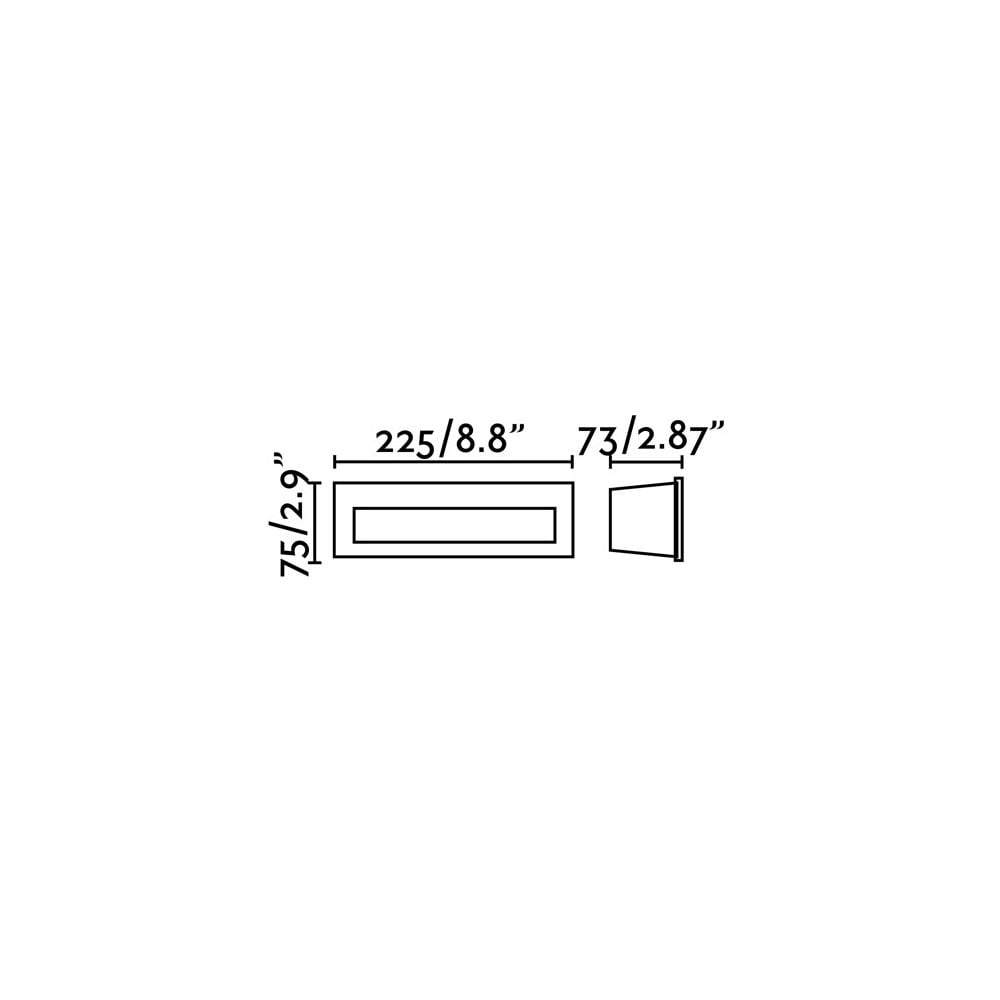Faro Nat Recessed Lamp - White