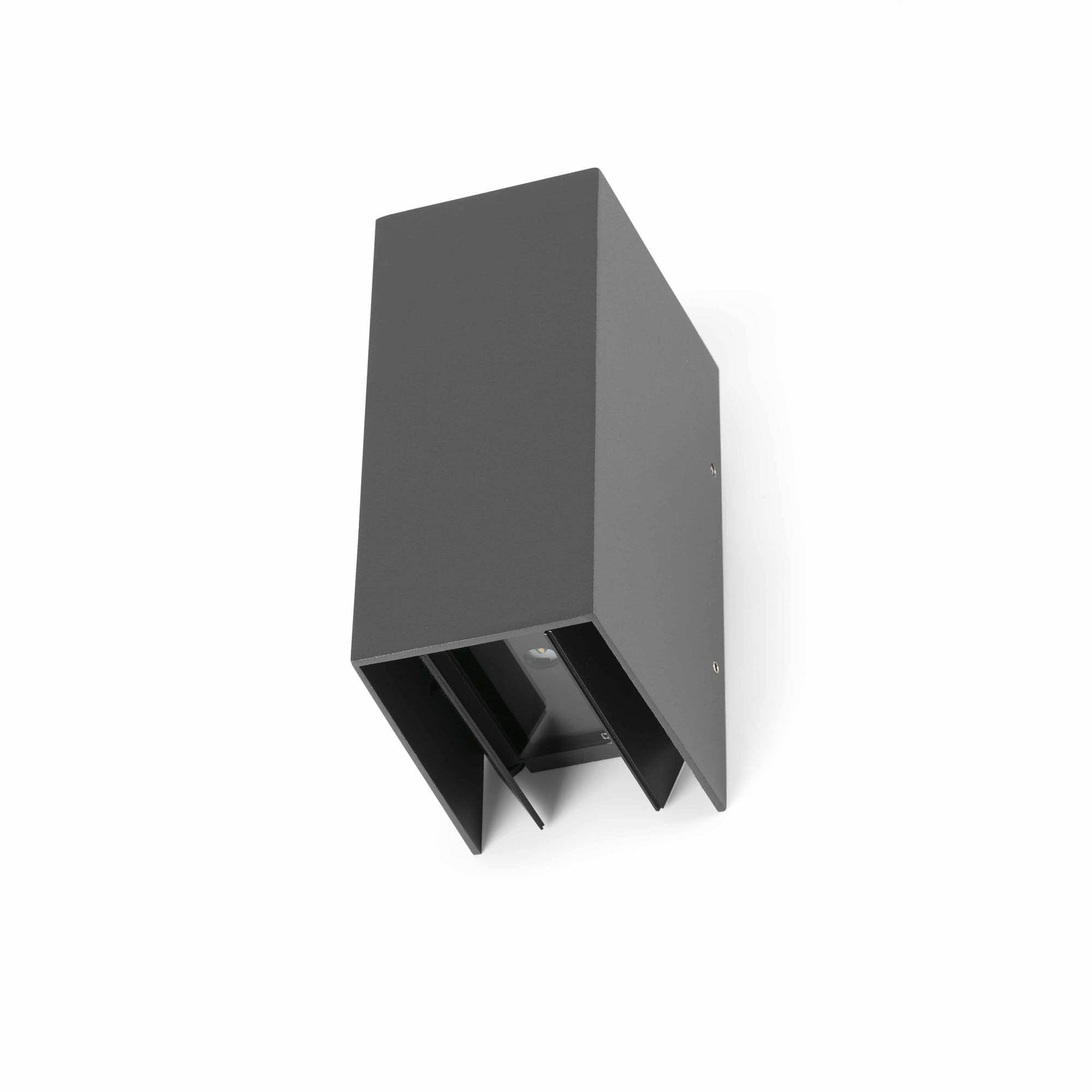 Faro Blind Wall Lamp - Dark Grey