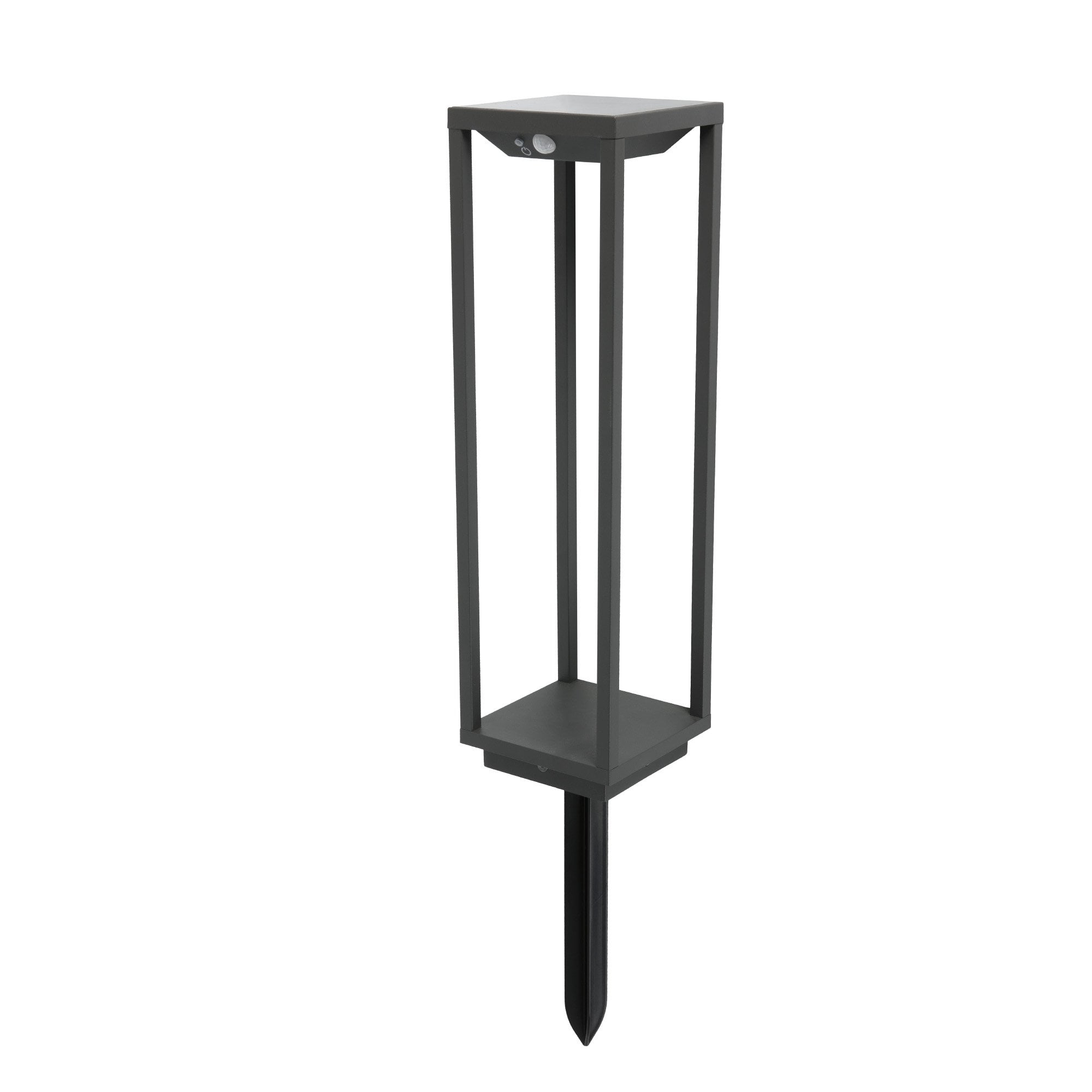 Faro Saura Solar Beacon Lamp with PIR - Dark Grey