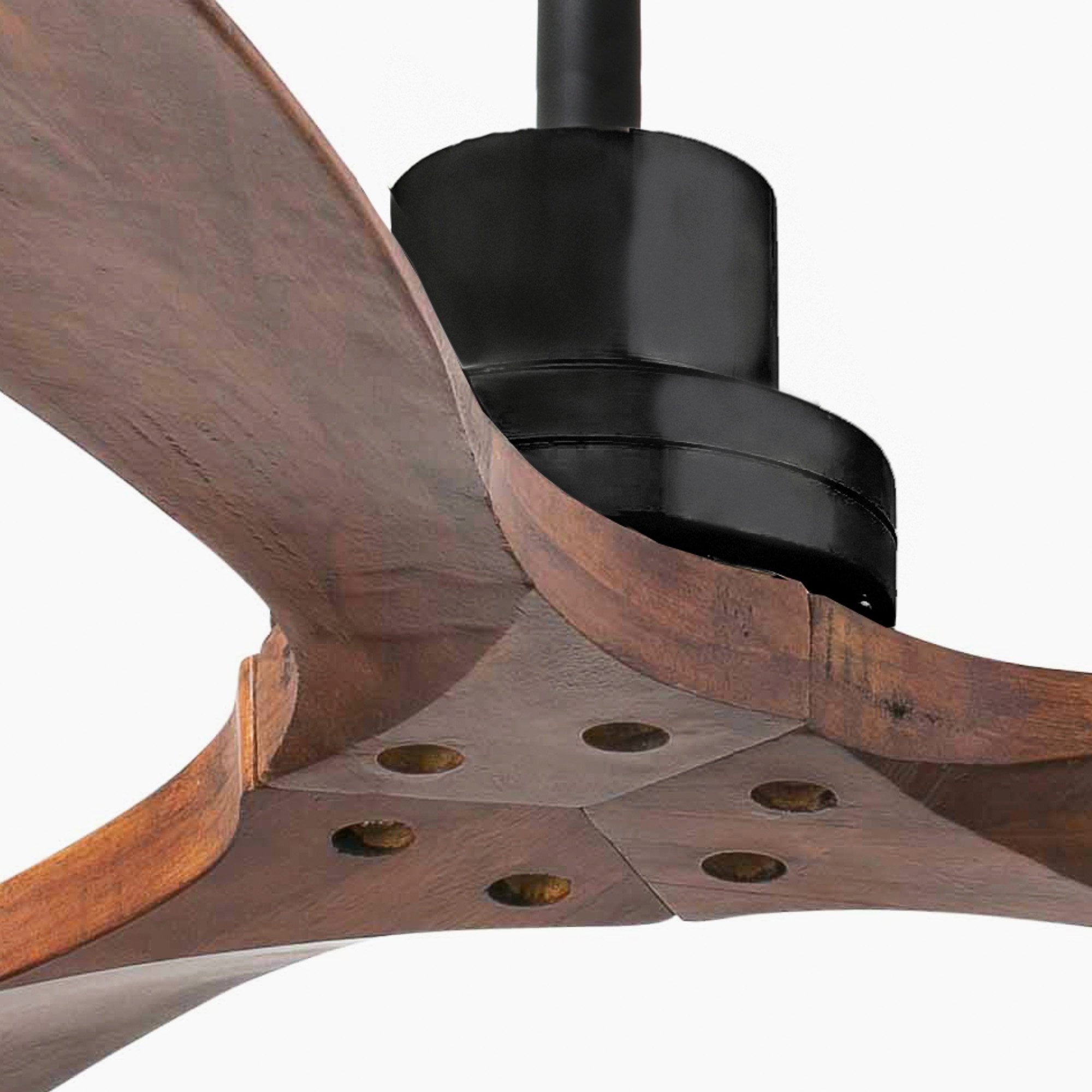 Faro Lantau Large Fan - DC Motor - Matt Black