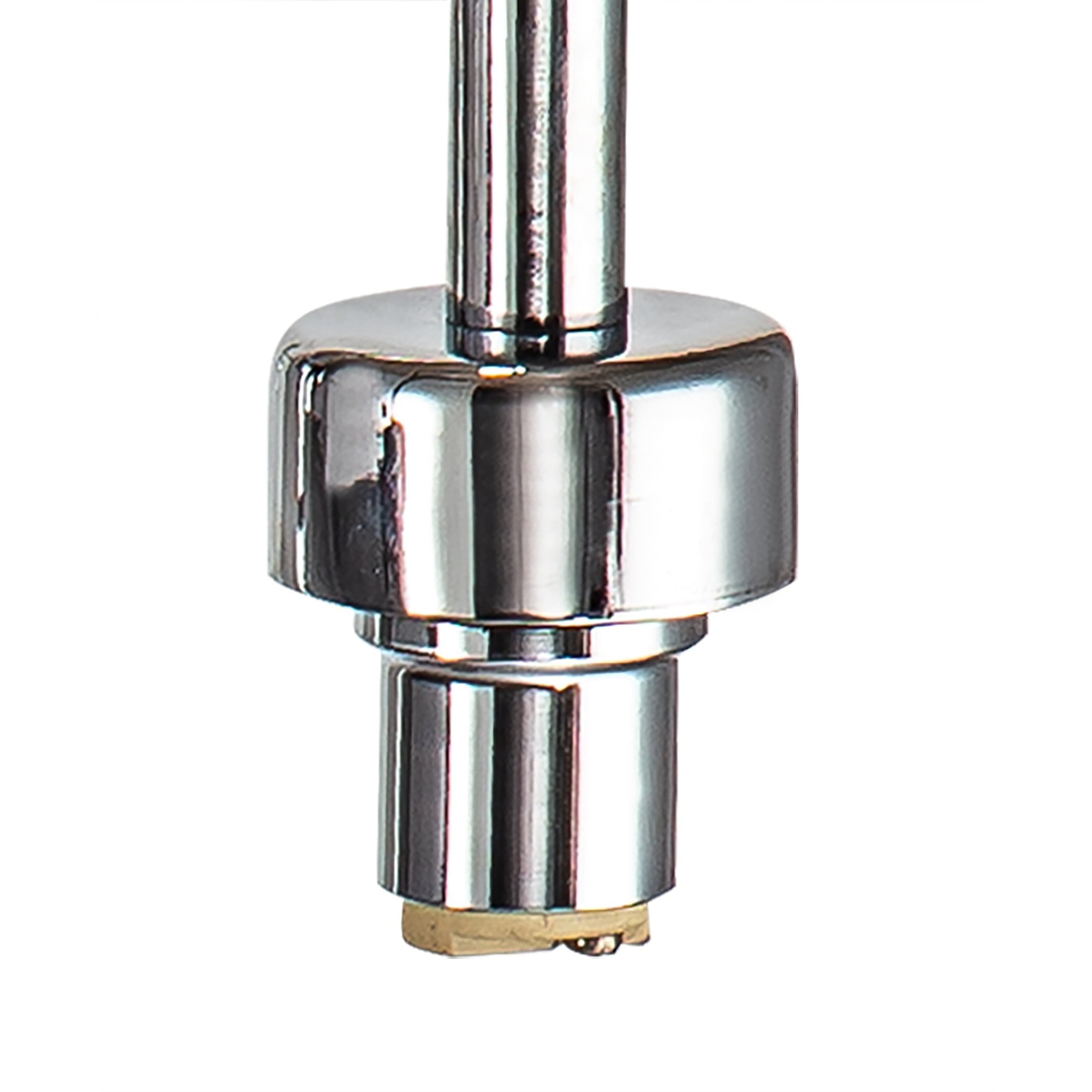 Fabula Tamworth 7 Light Cluster Pendant - Round Shades with Inner Frosted Globes - Polished Chrome, Clear & Frosted Glass