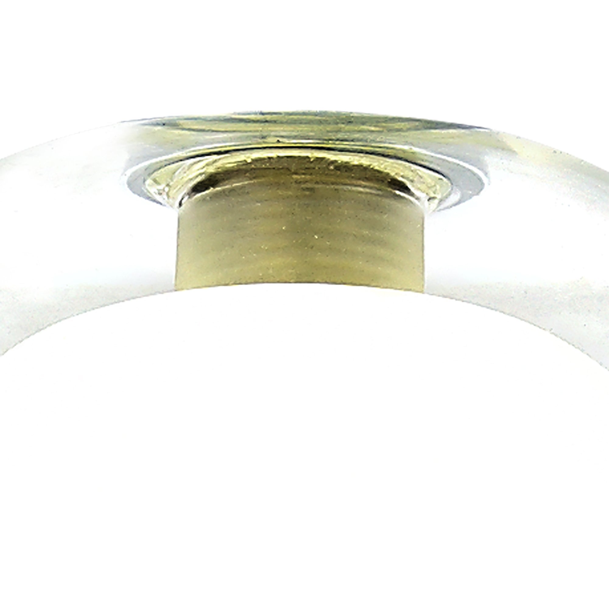 Fabula Tamworth Single Pendant - Flattened Round Shade with Inner Frosted Globe - French Gold, Clear & Frosted Glass