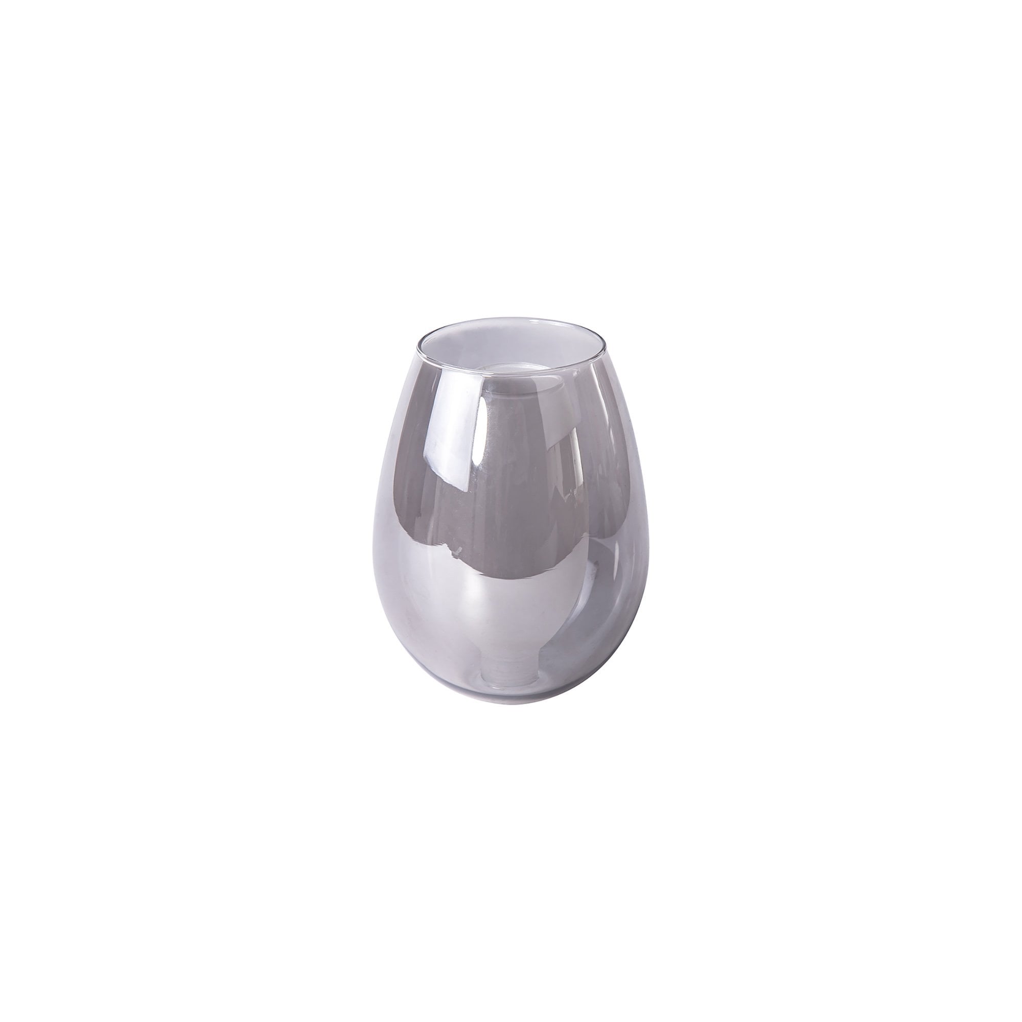 Fabula Tamworth Single Pendant - Wine Glass Shade with Inner Frosted Glass - French Gold, Smoked & Frosted Glass