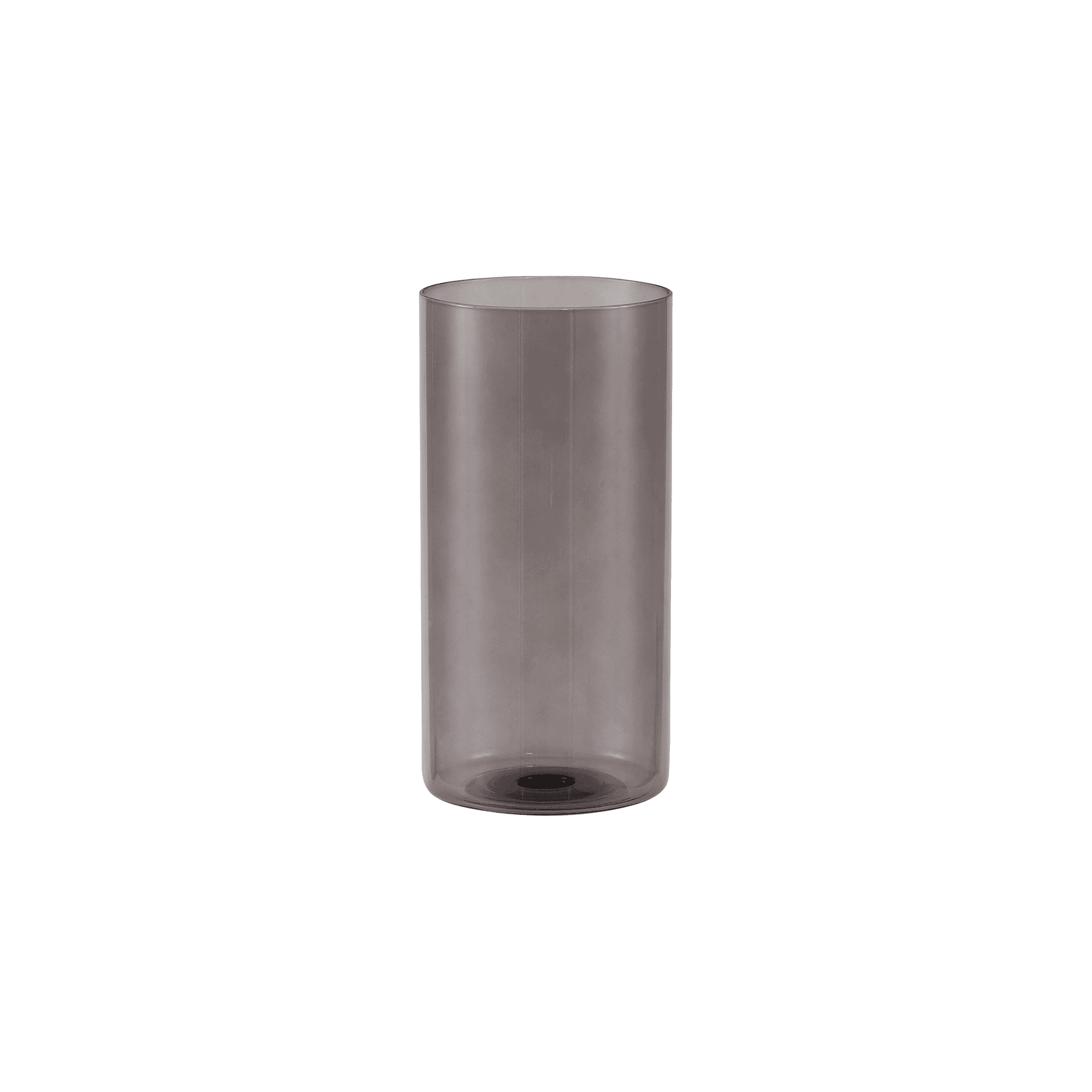 Fabula Tamworth 3 Light Linear Pendant - Mixed Cylinder Shades - Polished Chrome & Smoked Glass