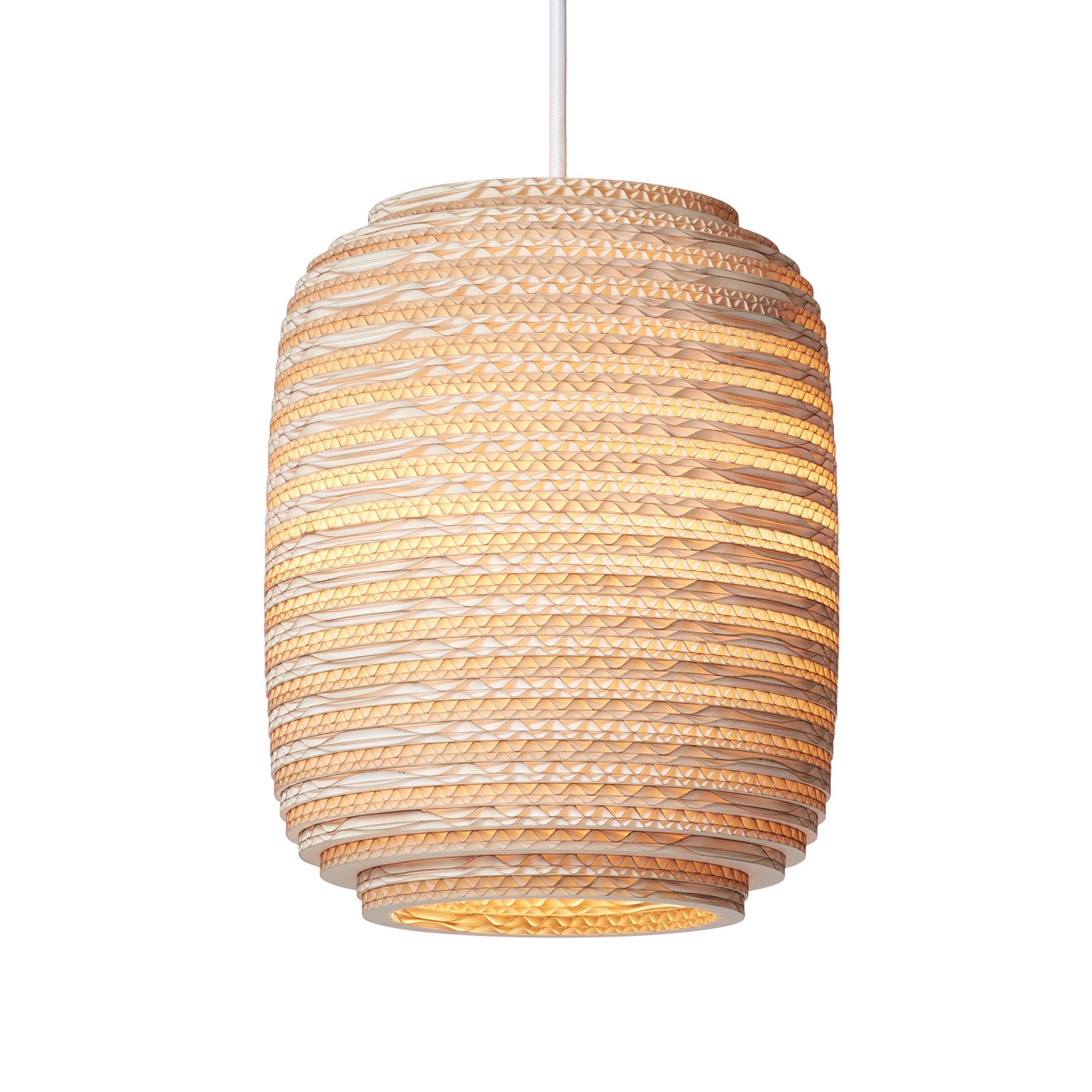 Graypants Scraplights Ausi 8 Pendant - Blonde - 19cm Diameter