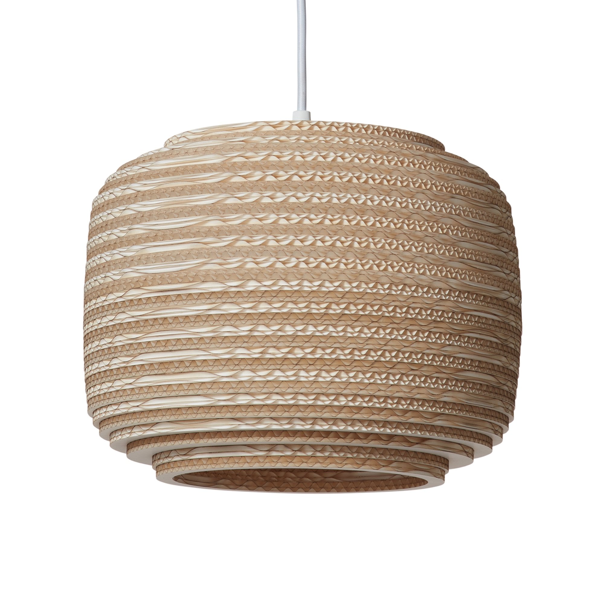 Graypants Scraplights Ausi 12 Pendant - Blonde - 28cm Diameter
