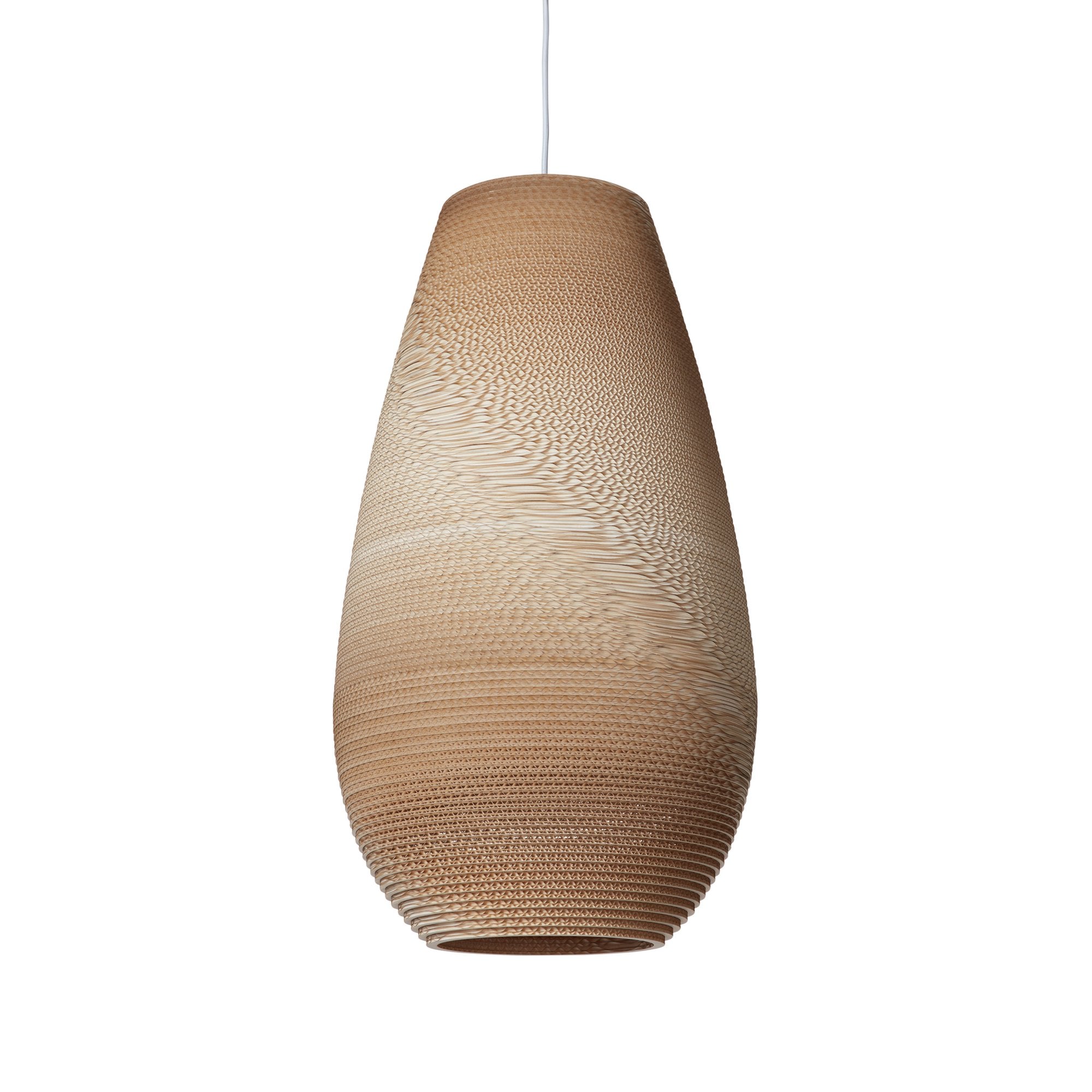 Graypants Scraplights Drop 26 Pendant - Blonde - 36cm Diameter