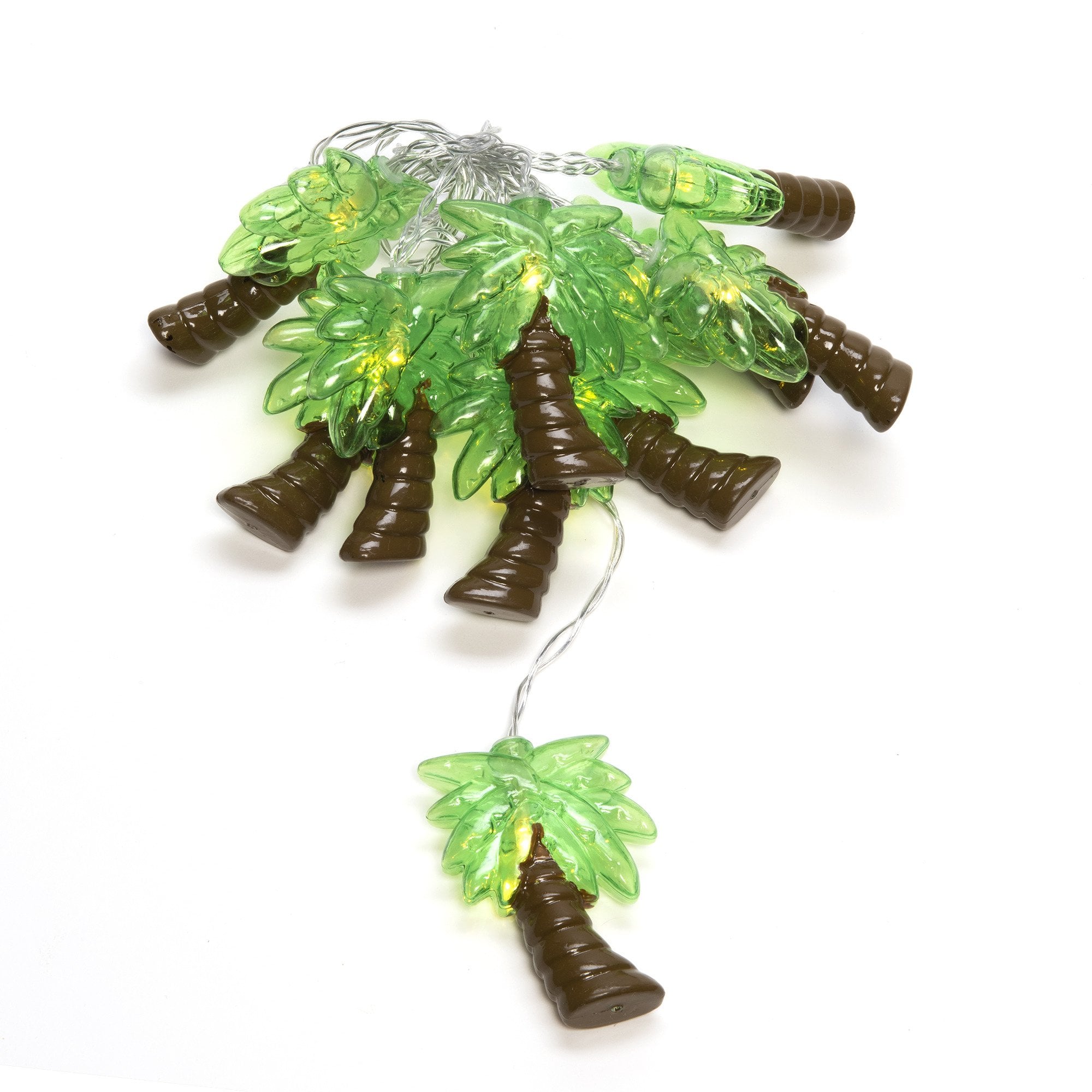 Konstsmide Festoon 1.8m Decorative Light Set - 10 LED Palm Trees - Battery Operated