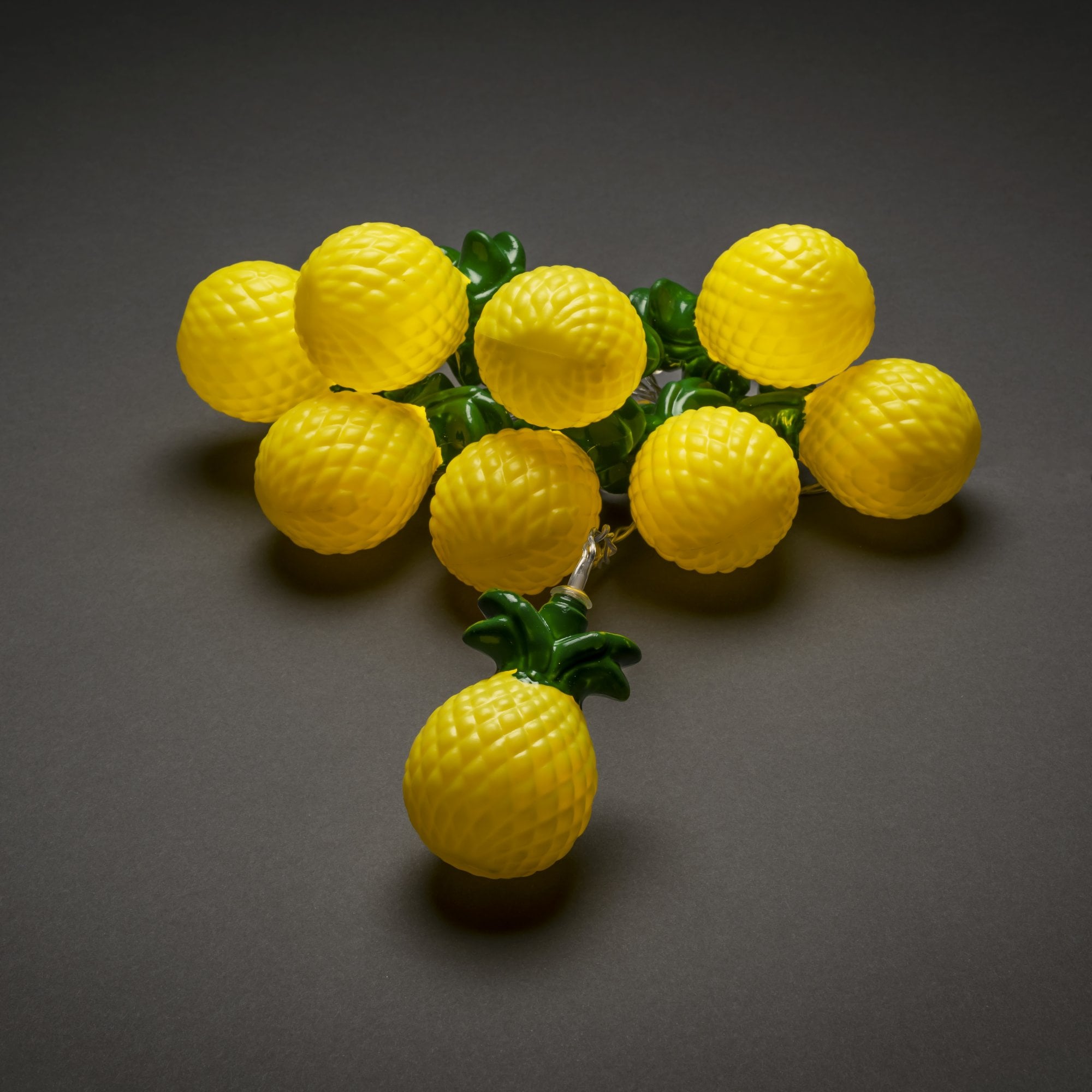 Konstsmide Festoon 1.8m Decorative Light Set - 10 LED Pineapples - Battery Operated