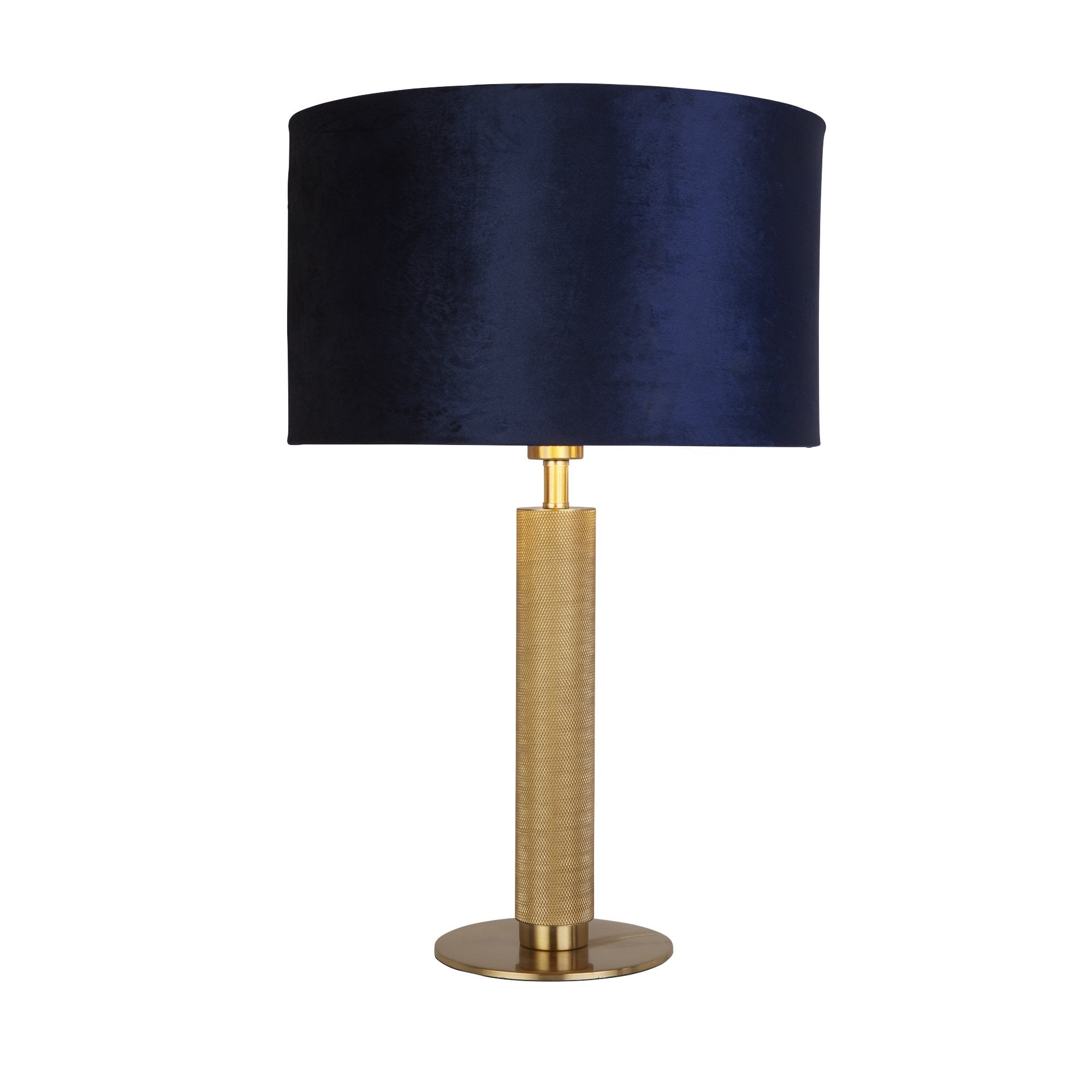 Searchlight Latimer Table Lamp Base - Knurled Gold - Base Only