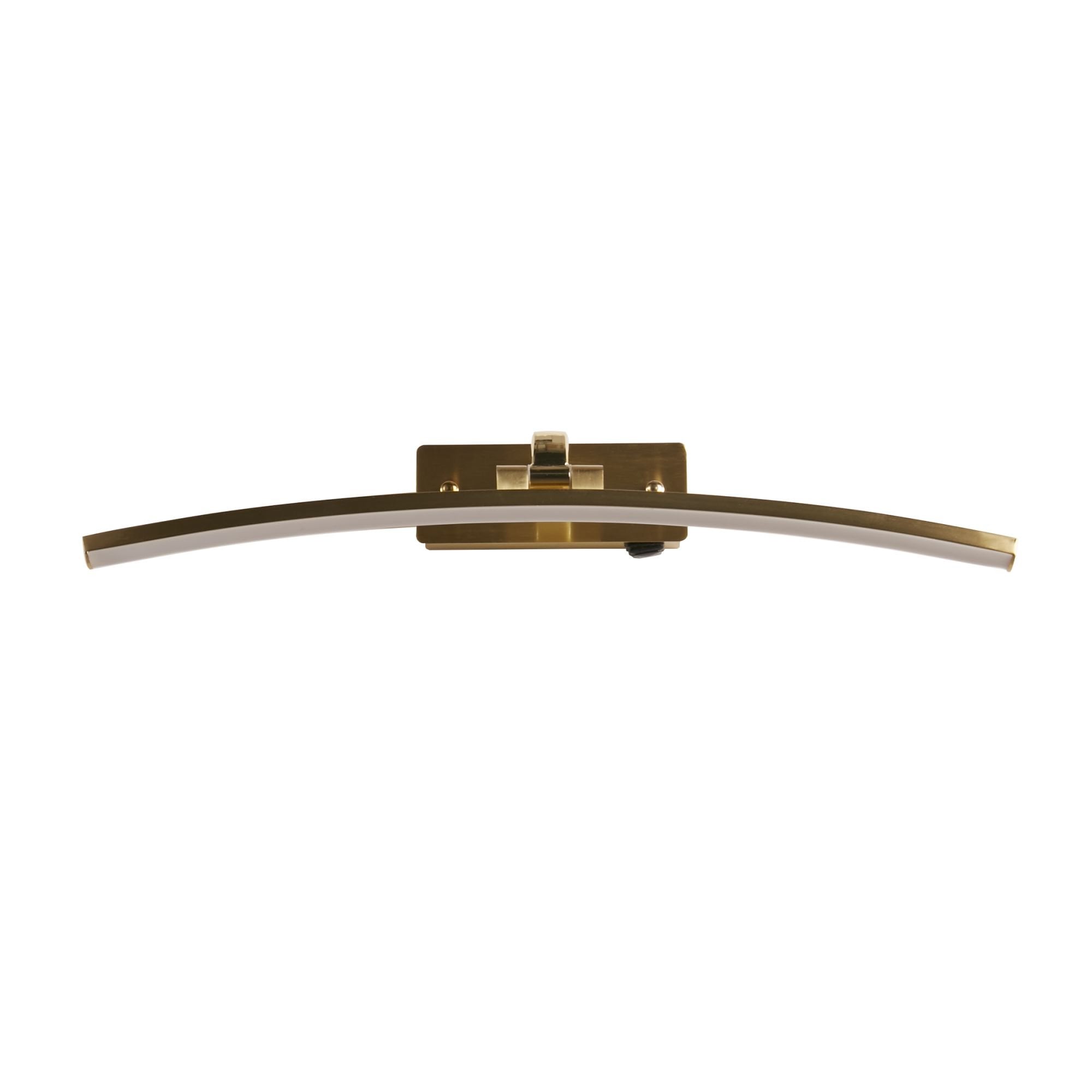 Searchlight Samuel 50cm Picture Light - Satin Brass & Polished Brass