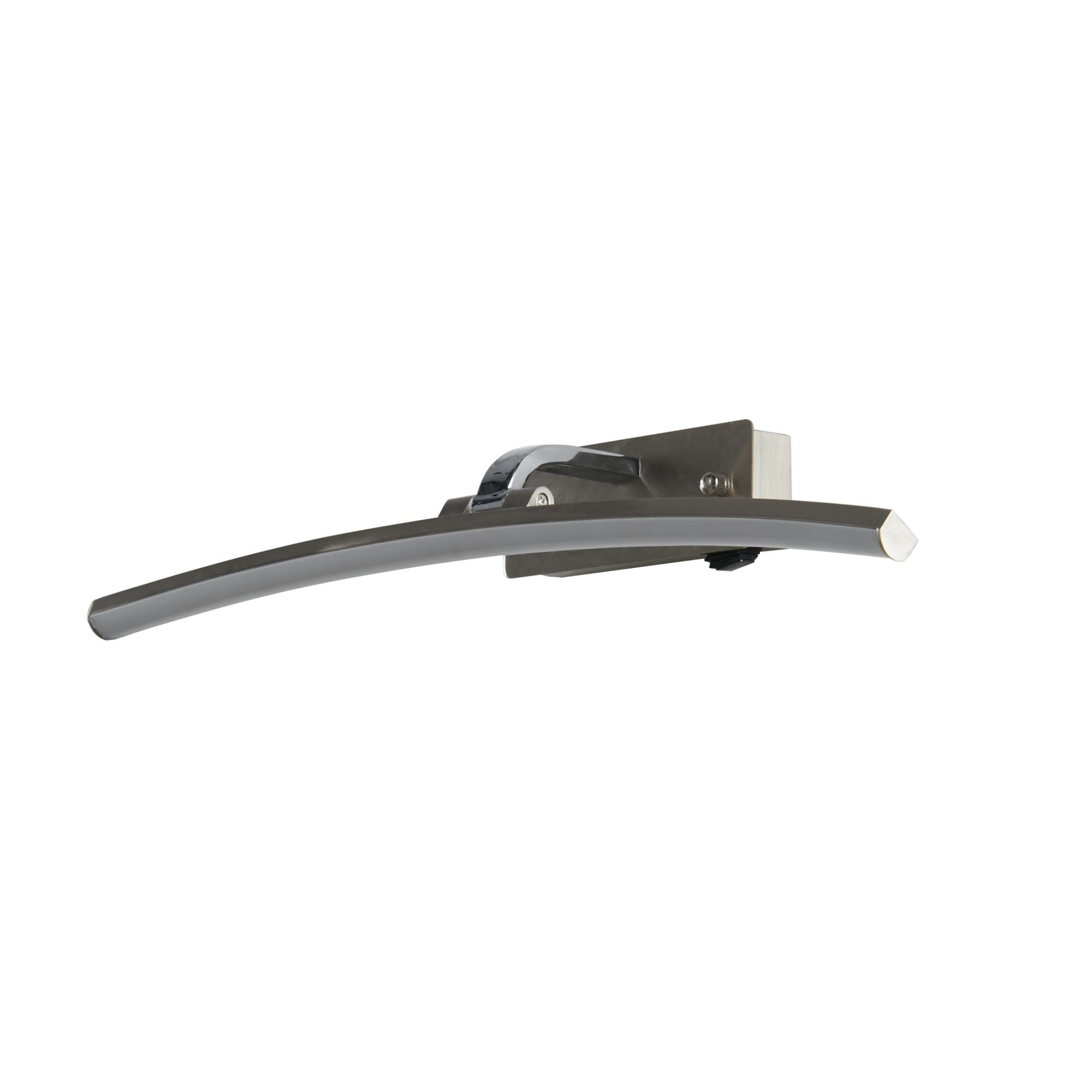 Searchlight Samuel 50cm Picture Light - Satin Silver & Polished Chrome