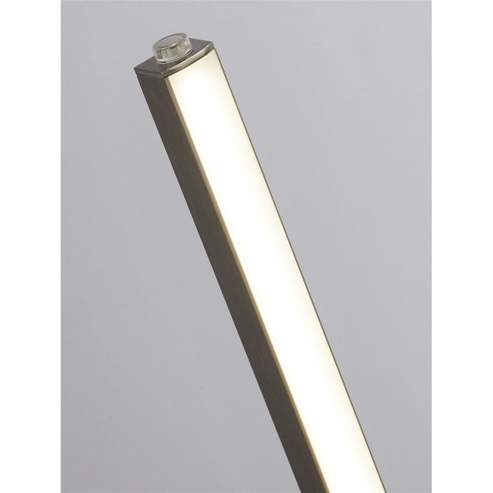 Searchlight Taylor Table Lamp - Satin Silver