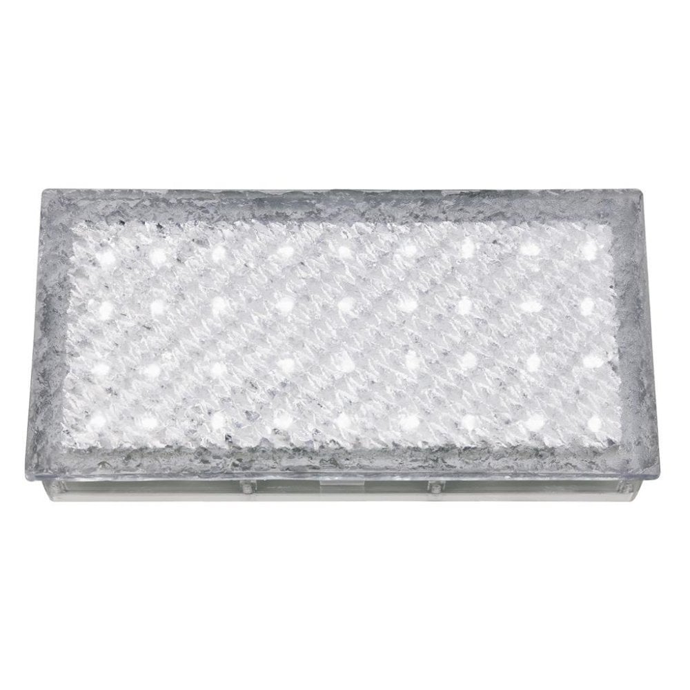 Searchlight Walkover Outdoor Recessed Rectangle - White & Polycarbonate