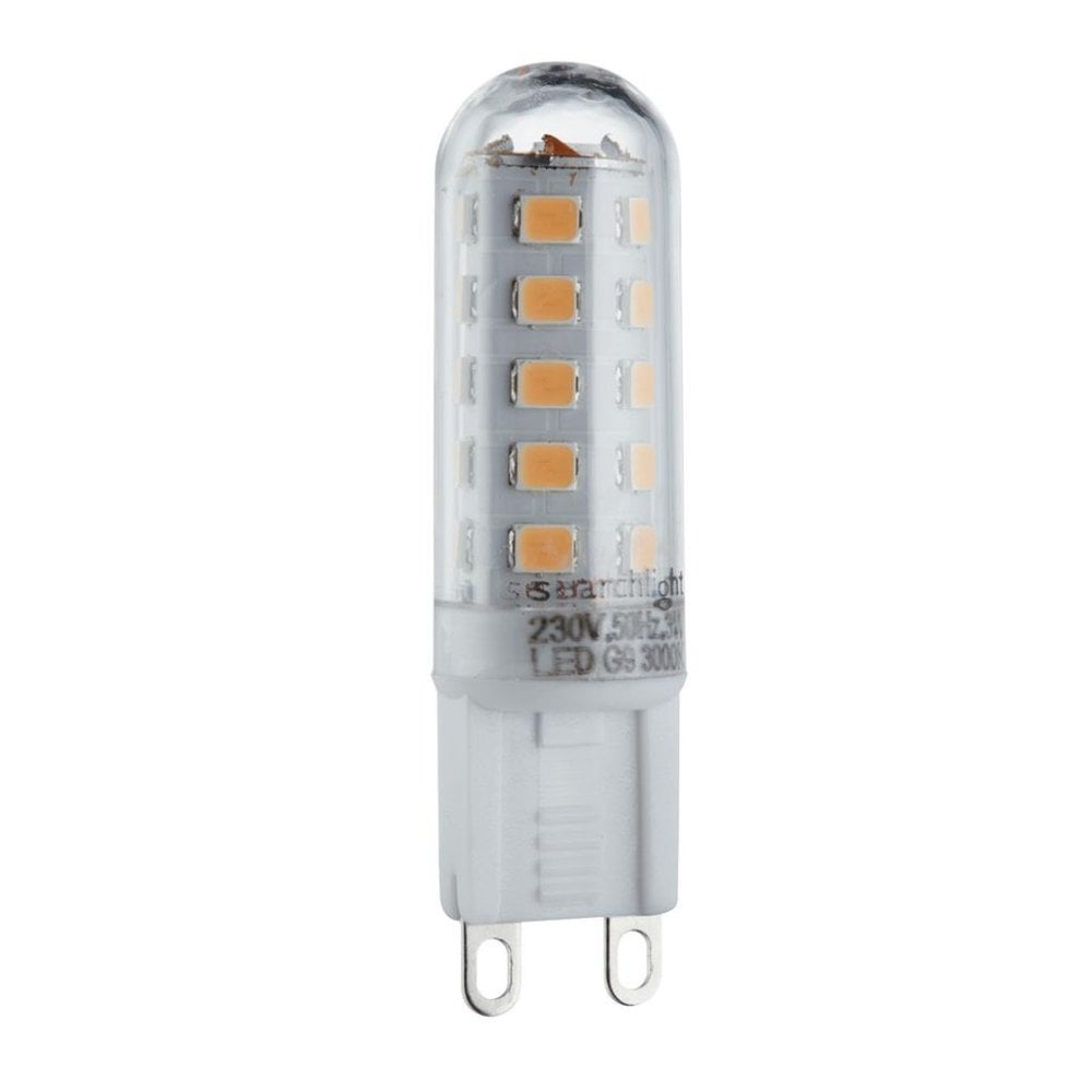 Searchlight G9 LED 3W Lamp - 4000K - Non-Dimmable - Pack of 10