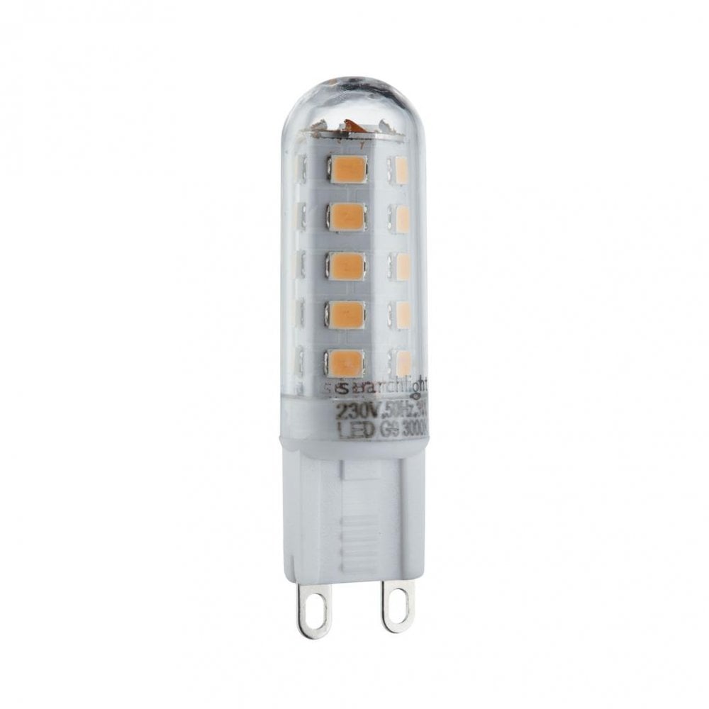 Searchlight G9 LED 3W Lamp - 2700K - Non-Dimmable - Pack of 10