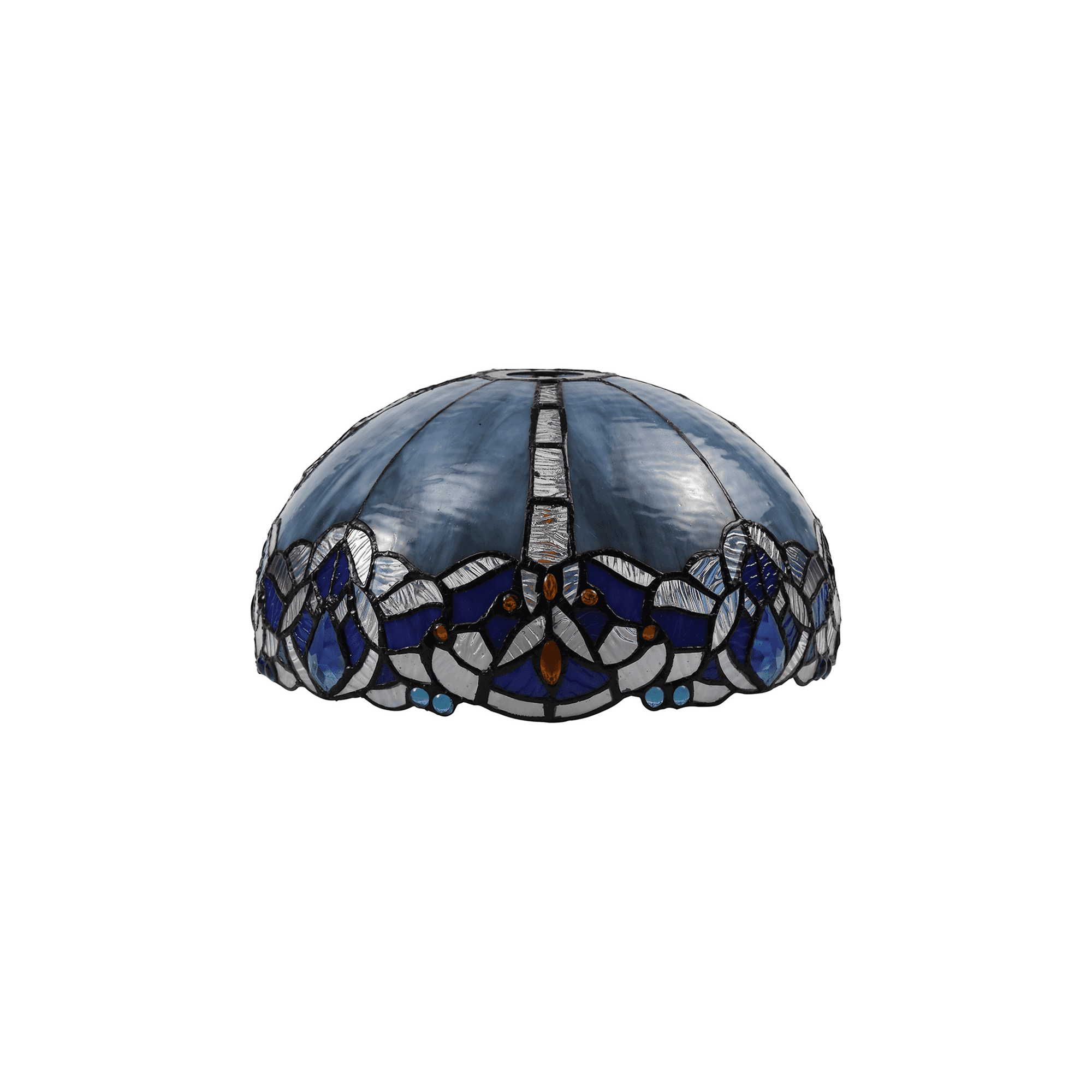 Fabula Newmans 30cm Tiffany Shade - Blue - Shade Only