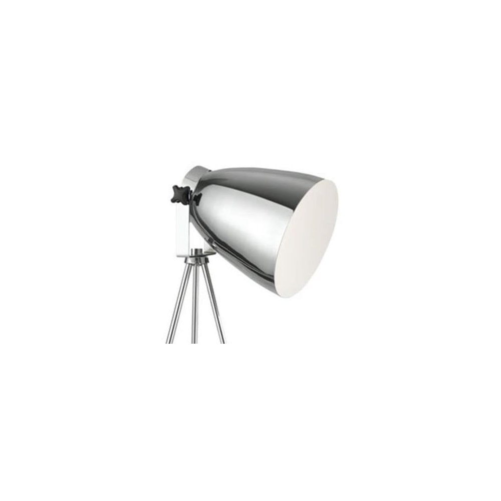 Searchlight Stevens Floor Lamp - Chrome