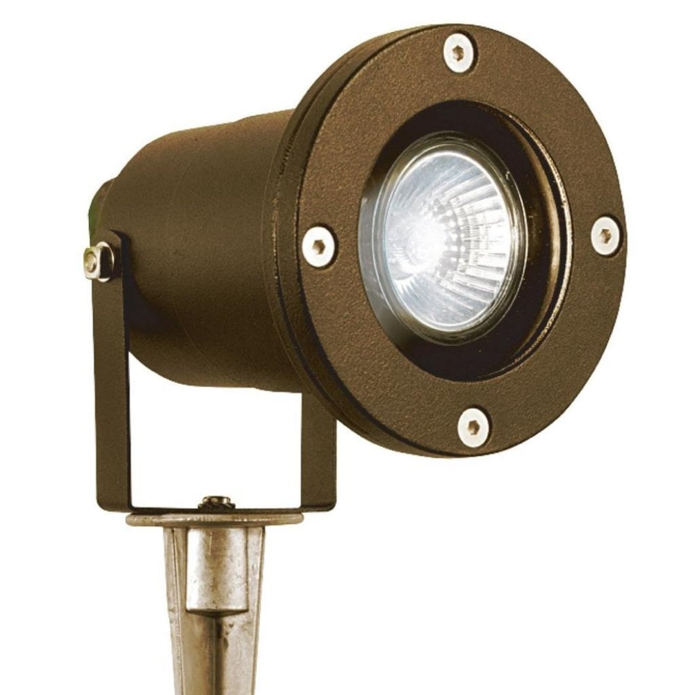 Searchlight Southbank Outdoor Spike - Rust Brown