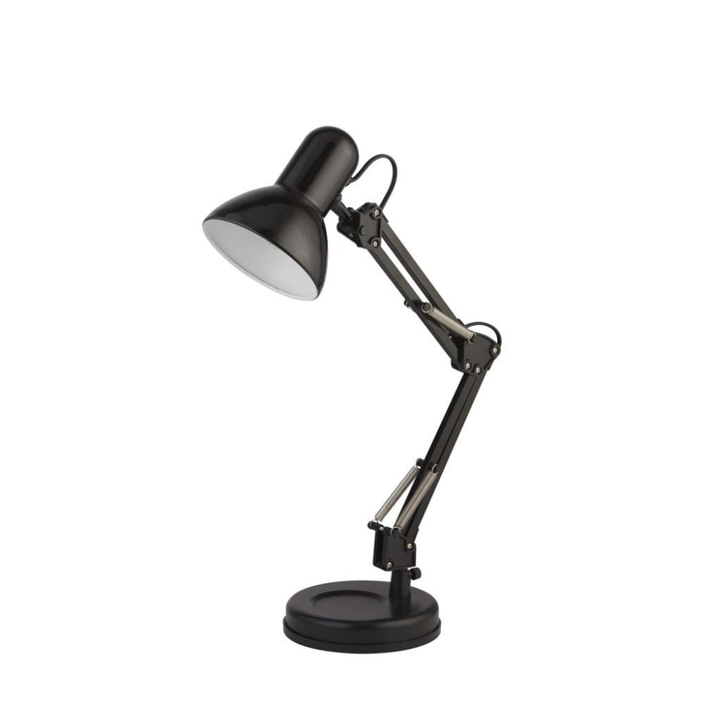 Searchlight Dane Desk Table Lamp - Black