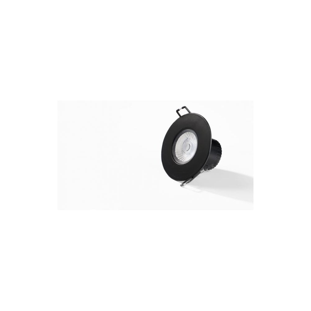 Collingwood H2 Pro Extreme Fixed CSP 5W IP65 All Weather Downlight - Black - Straight to Mains