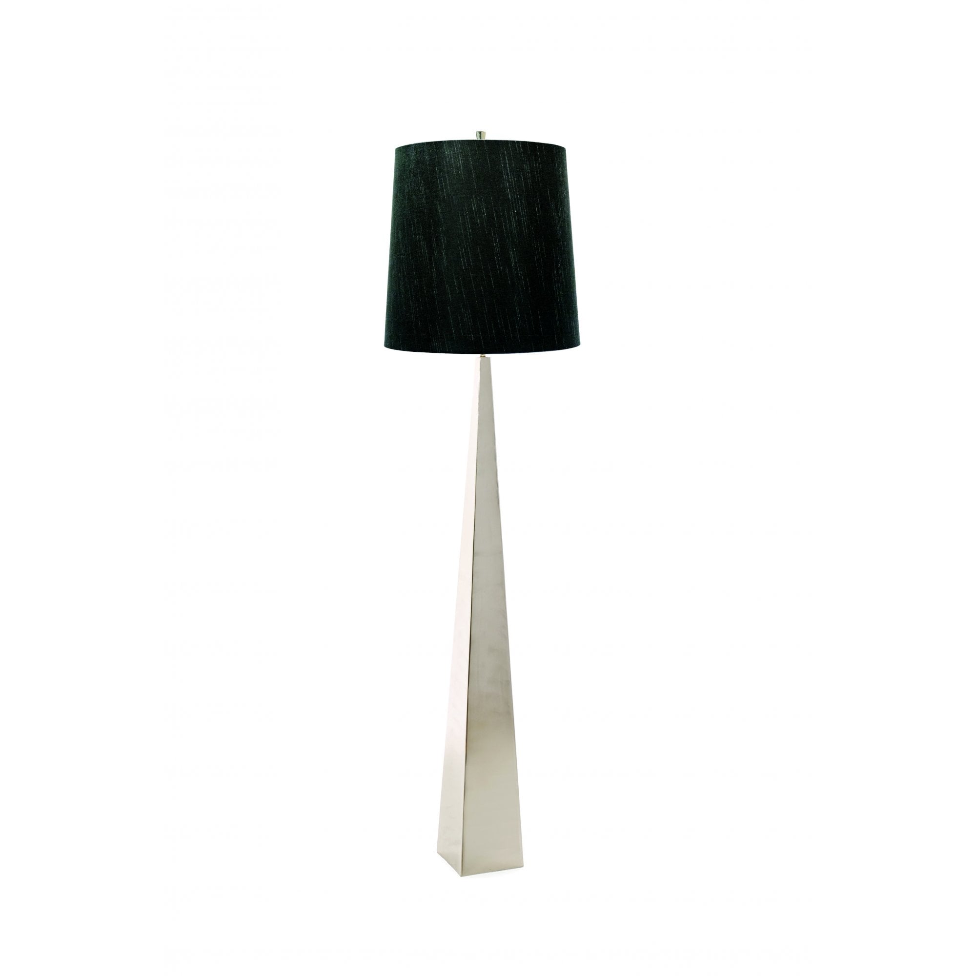 Elstead Ascent 1 Light Floor Lamp - Polished Nickel