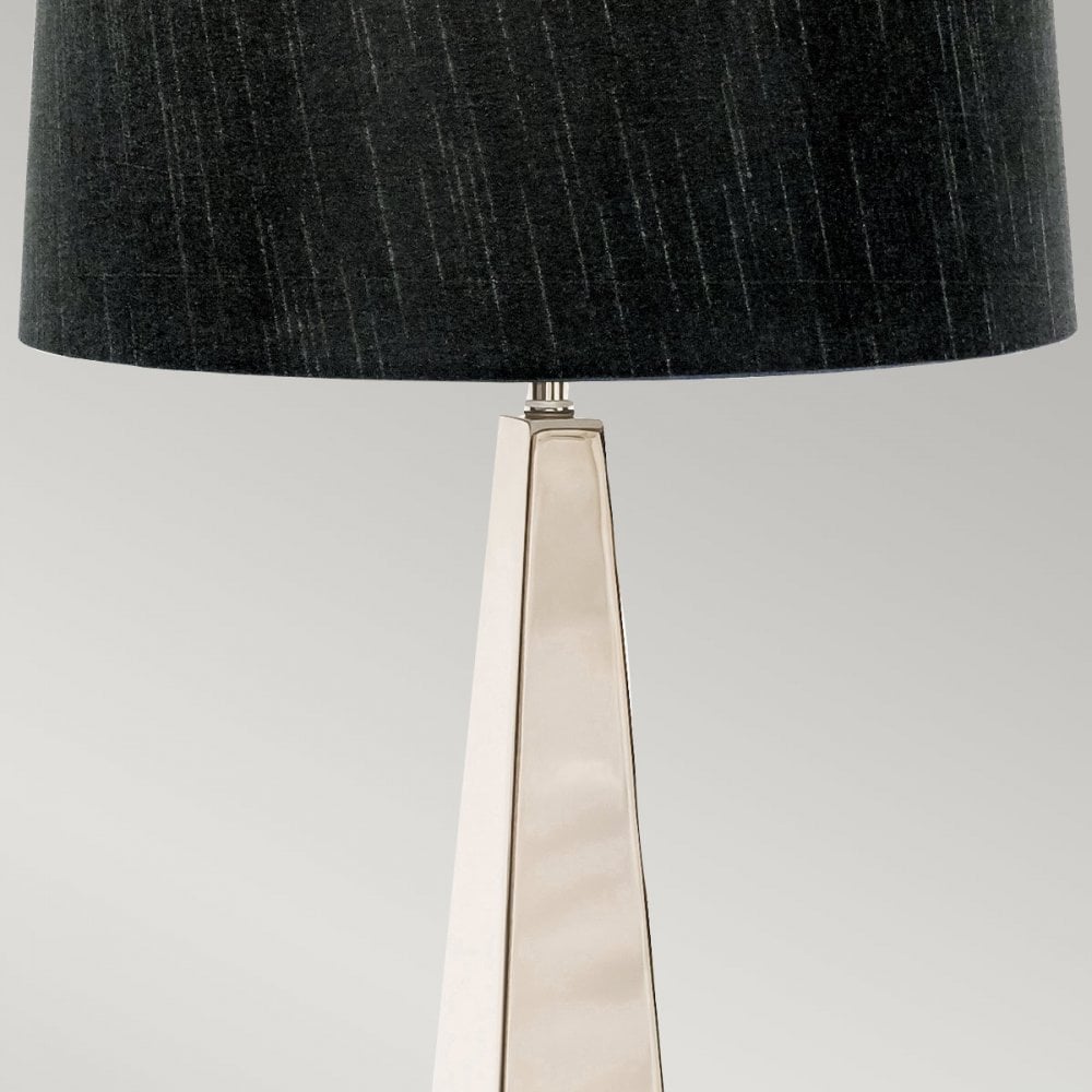 Elstead Ascent 1 Light Table Lamp - Polished Nickel