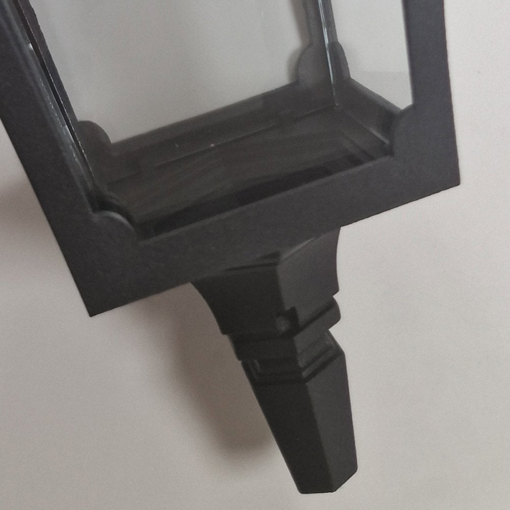 Elstead Chapel Mini 1 Light Chain Lantern - Black