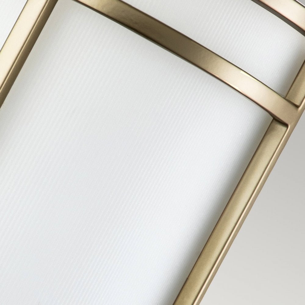 Feiss Fusion 1 Light Wall Light - Painted Natural Brass