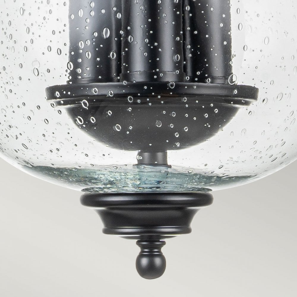 Feiss Pickering Lane 3 Light Semi-Flush - Black