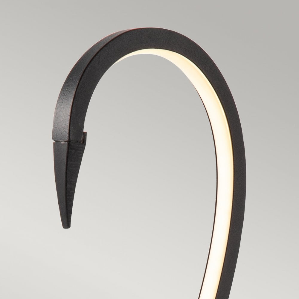 Elstead Flamingo LED Table Lamp - Black