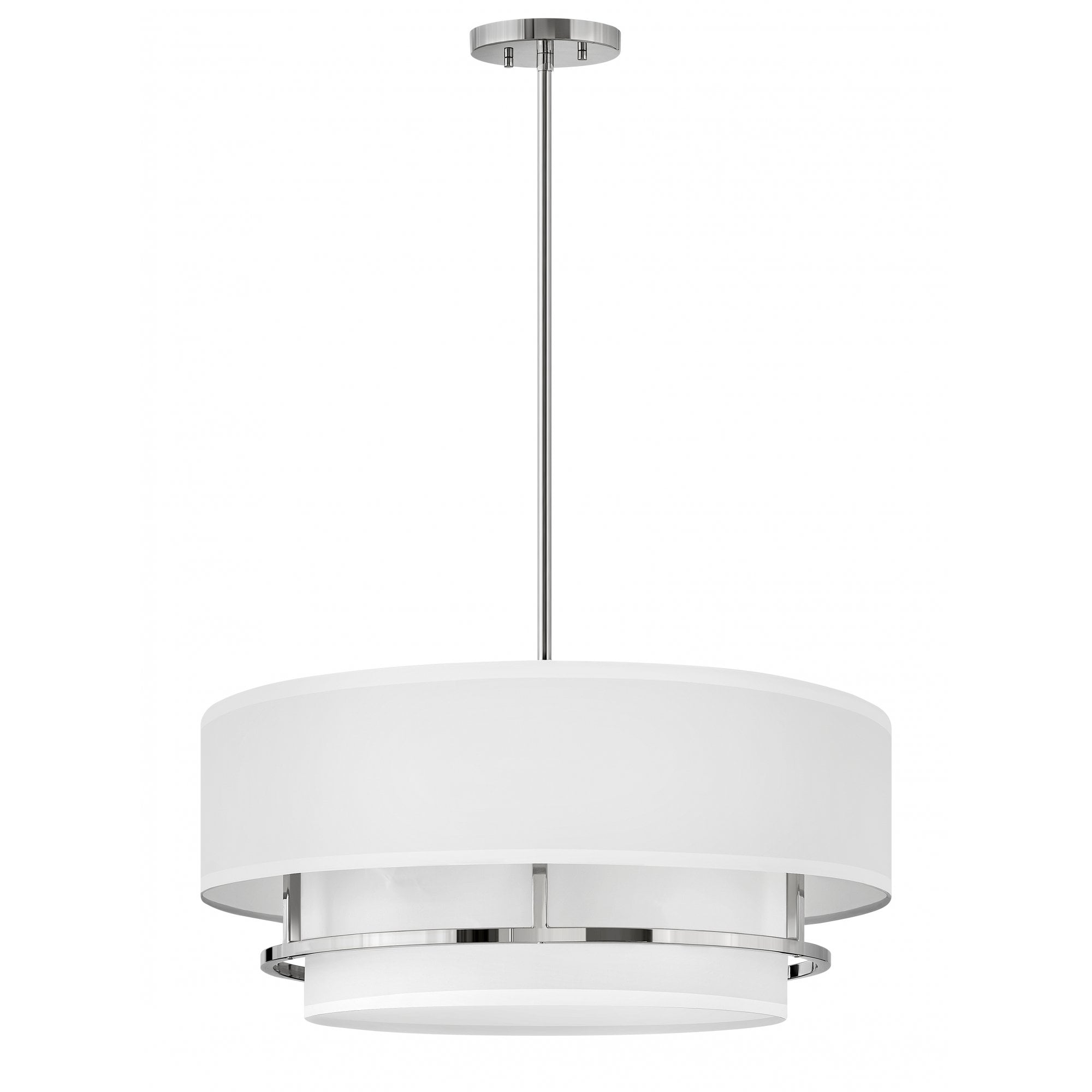 Hinkley Graham 4 Light Duo Mount - Polished Nickel
