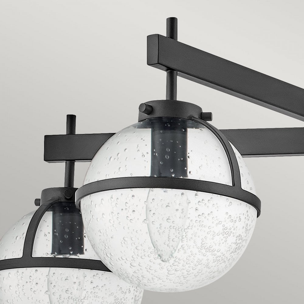 Hinkley Hollis 5 Light Chandelier - Clear - Black