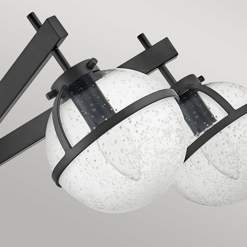 Hinkley Hollis 5 Light Chandelier - Clear - Black