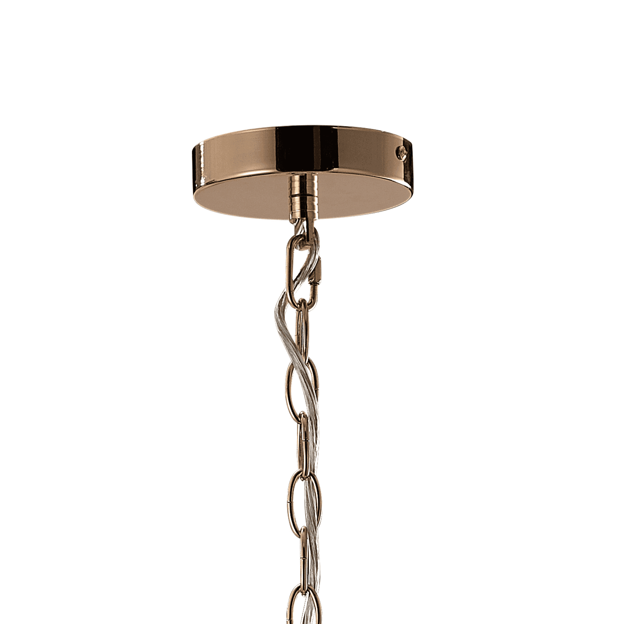 Diyas Ava 4 Light Pendant - French Gold & Crystal