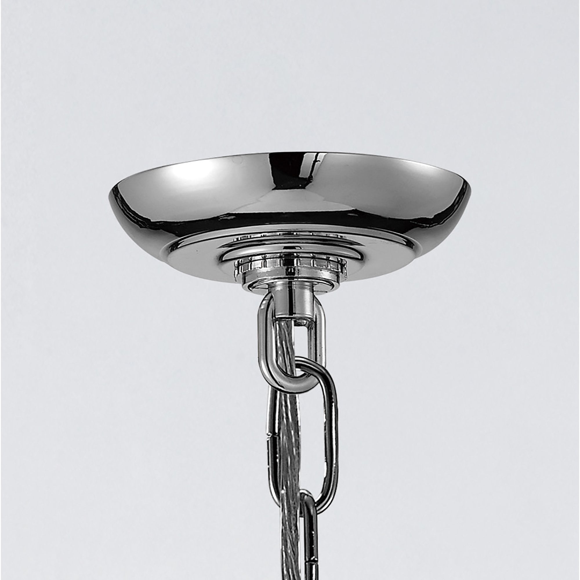 Diyas IL31103 Aston Pendant 4 Light Polished Chrome/Glass