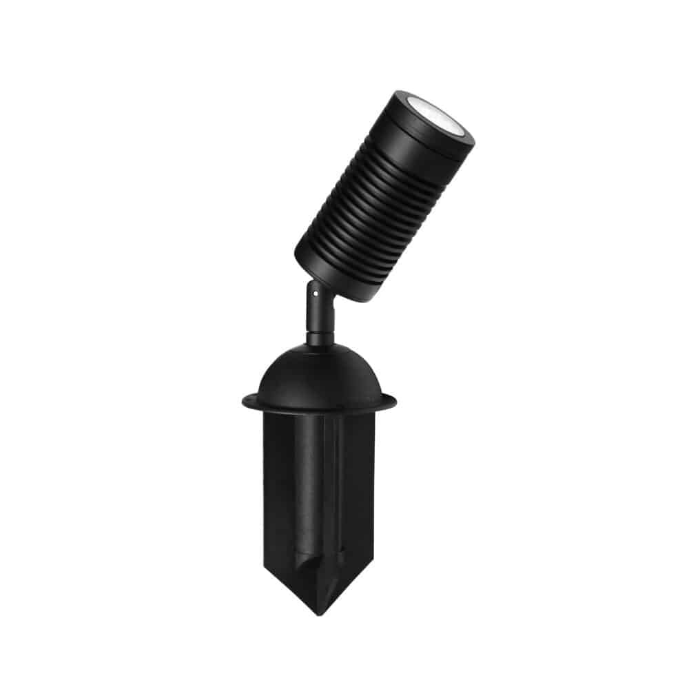 Hunza High Power Spike Spot - Powder Coat - Low Voltage