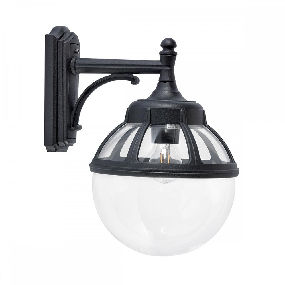 Norlys Bologna Single Down Wall Light - Black