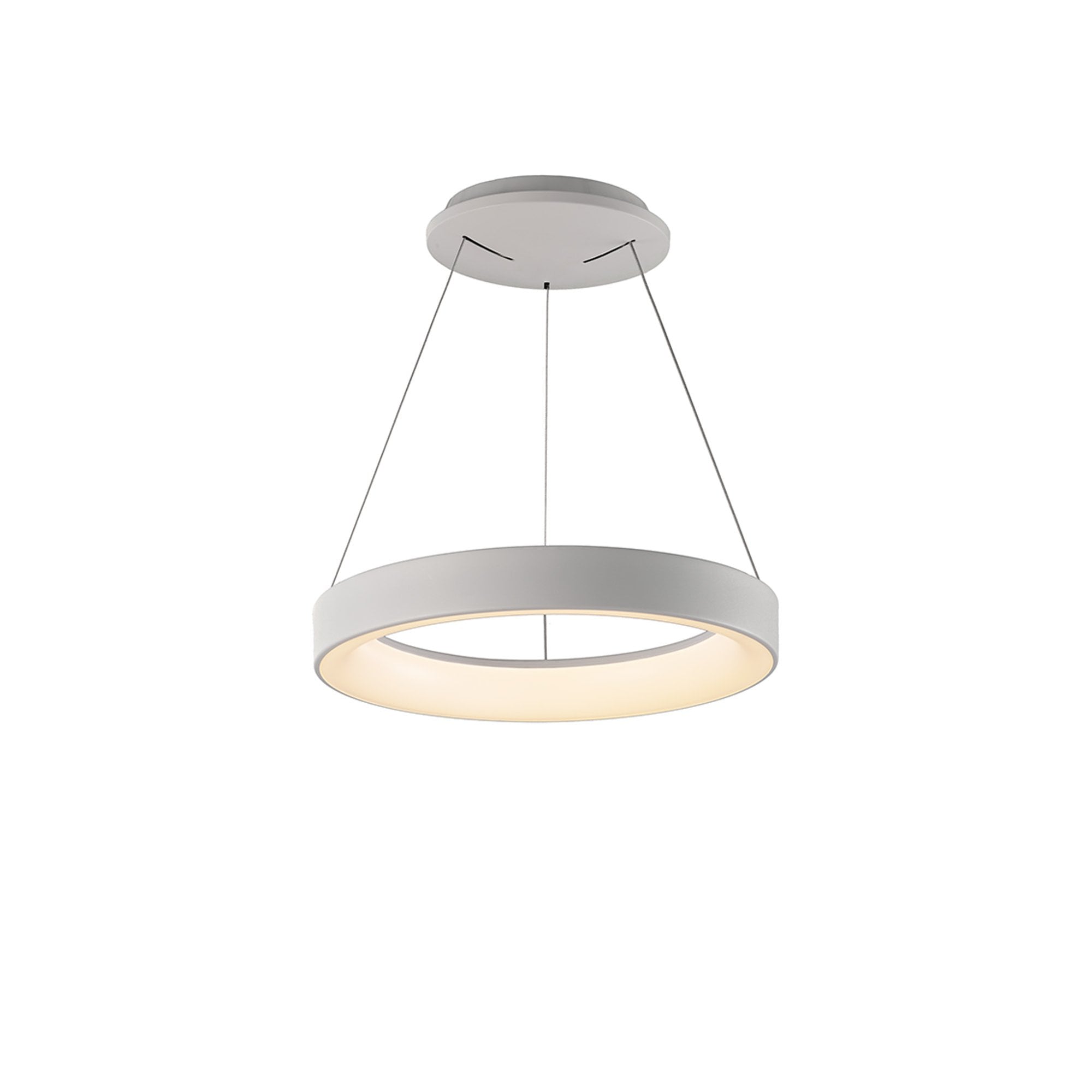 Mantra Niseko II 38cm Ring Pendant - White